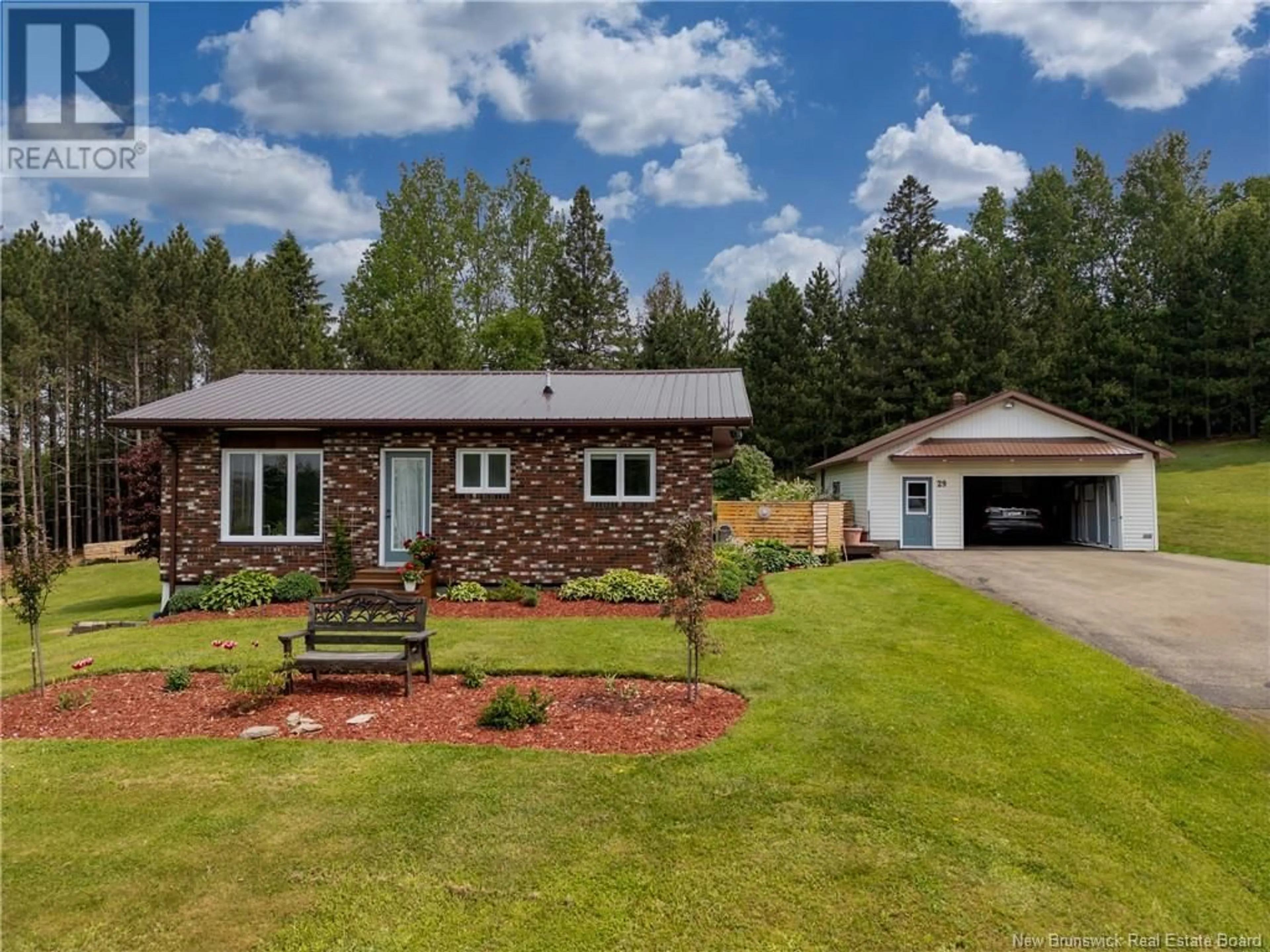 A pic from outside/outdoor area/front of a property/back of a property/a pic from drone, unknown for 29 ROUTE 190, Carlingford New Brunswick E7H4K3