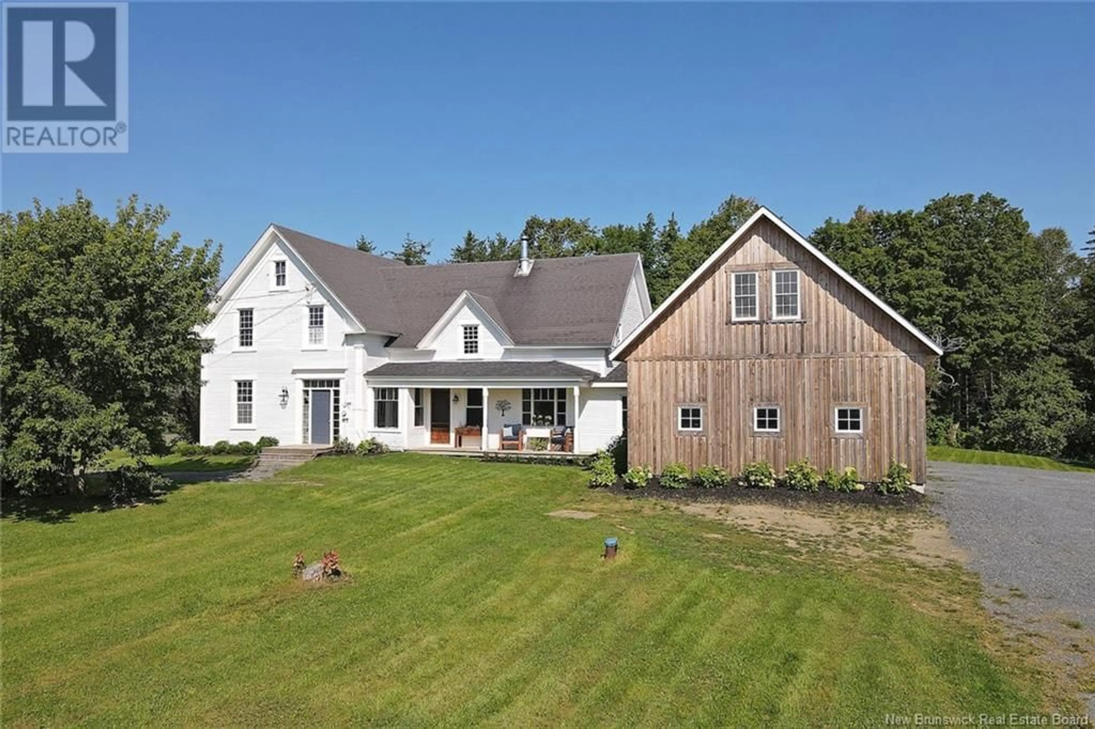 A pic from outside/outdoor area/front of a property/back of a property/a pic from drone, building for 161 BEDELL SETTLEMENT ROAD, Bedell New Brunswick E7M4R9