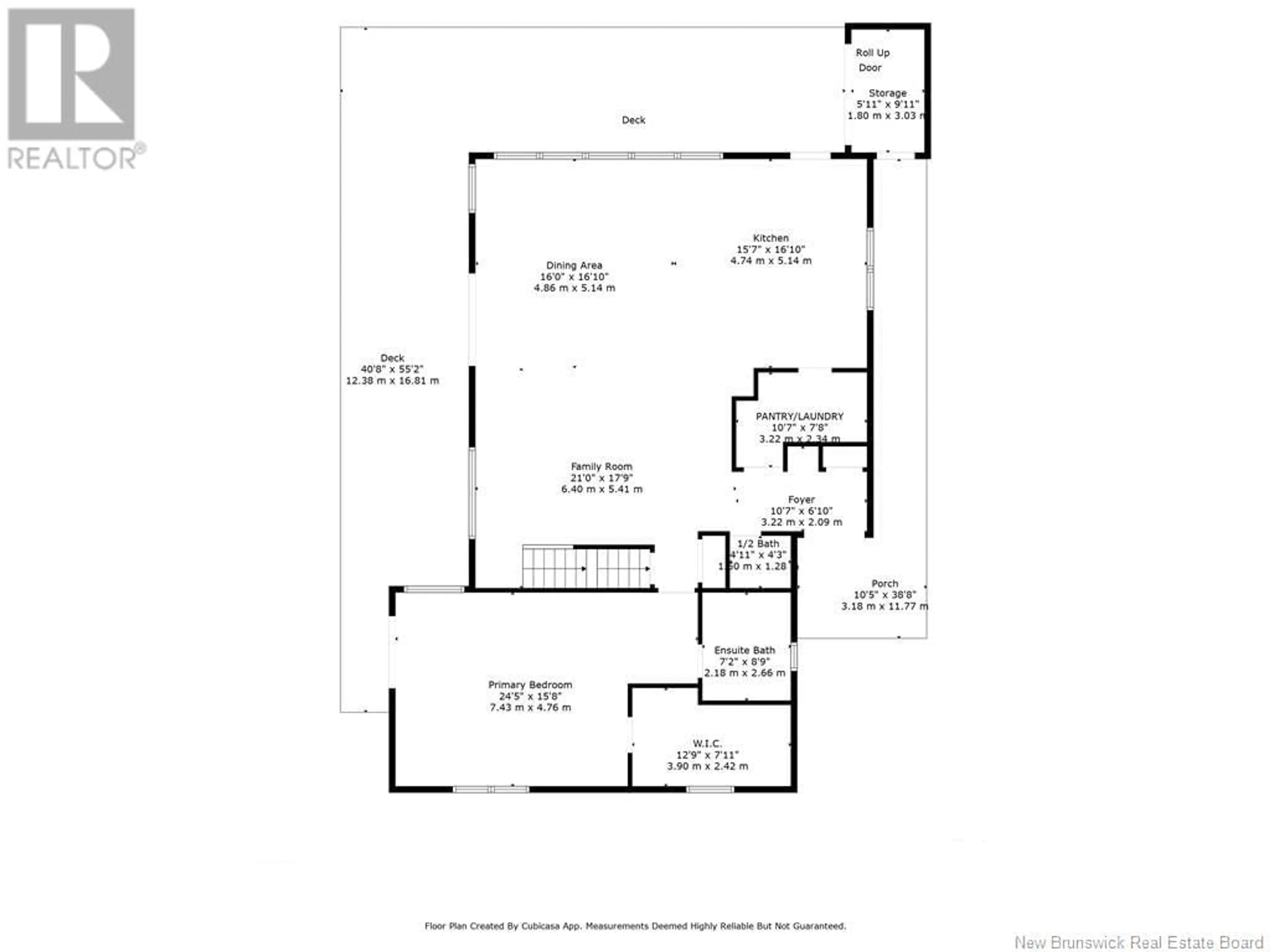 Floor plan for 25 ISLAND VIEW LANE, Sea Side New Brunswick E8G0A7