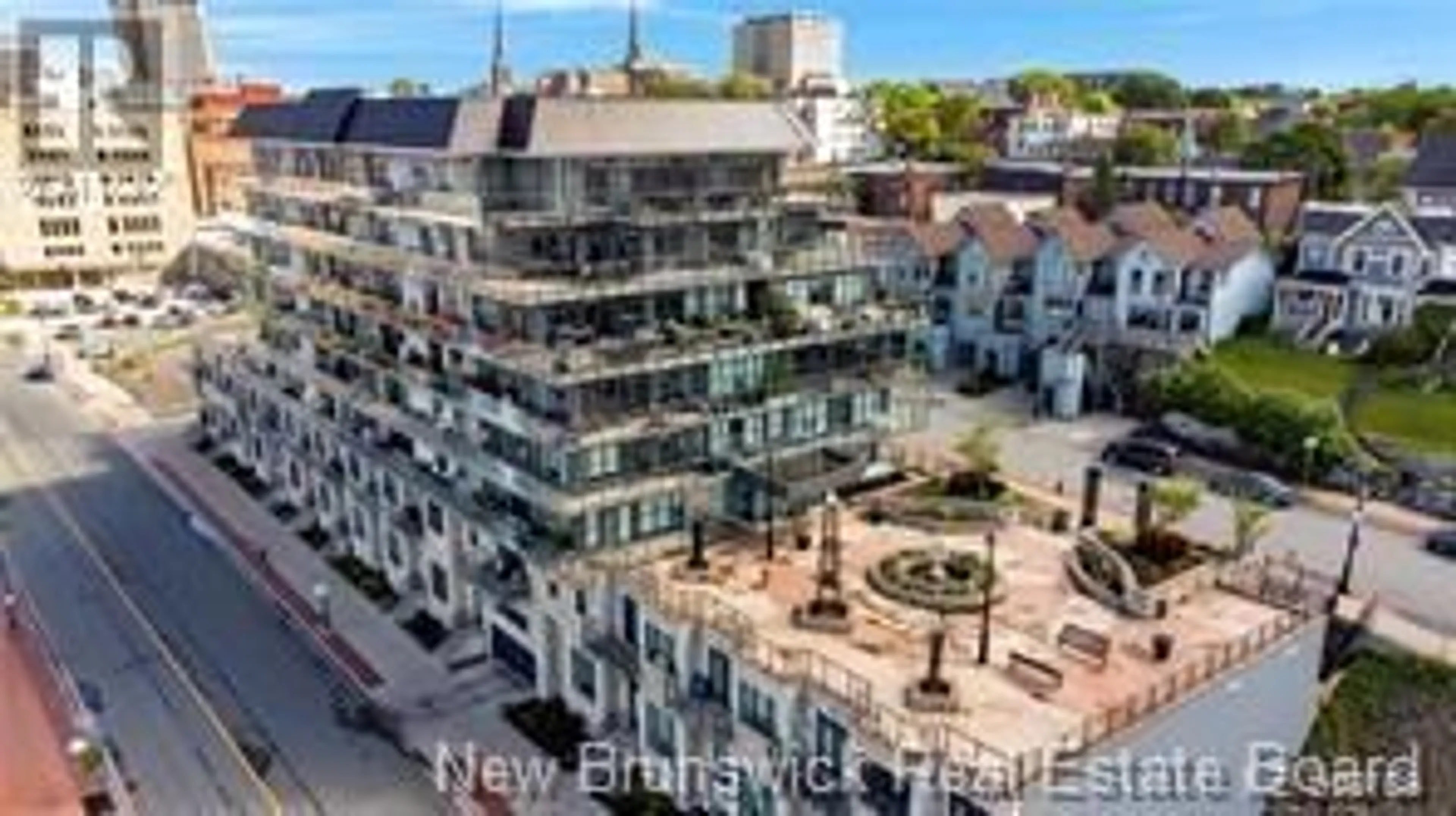 A pic from outside/outdoor area/front of a property/back of a property/a pic from drone, city buildings view from balcony for 205 - 243 PRINCE WILLIAM STREET, Saint John New Brunswick E2L0C6