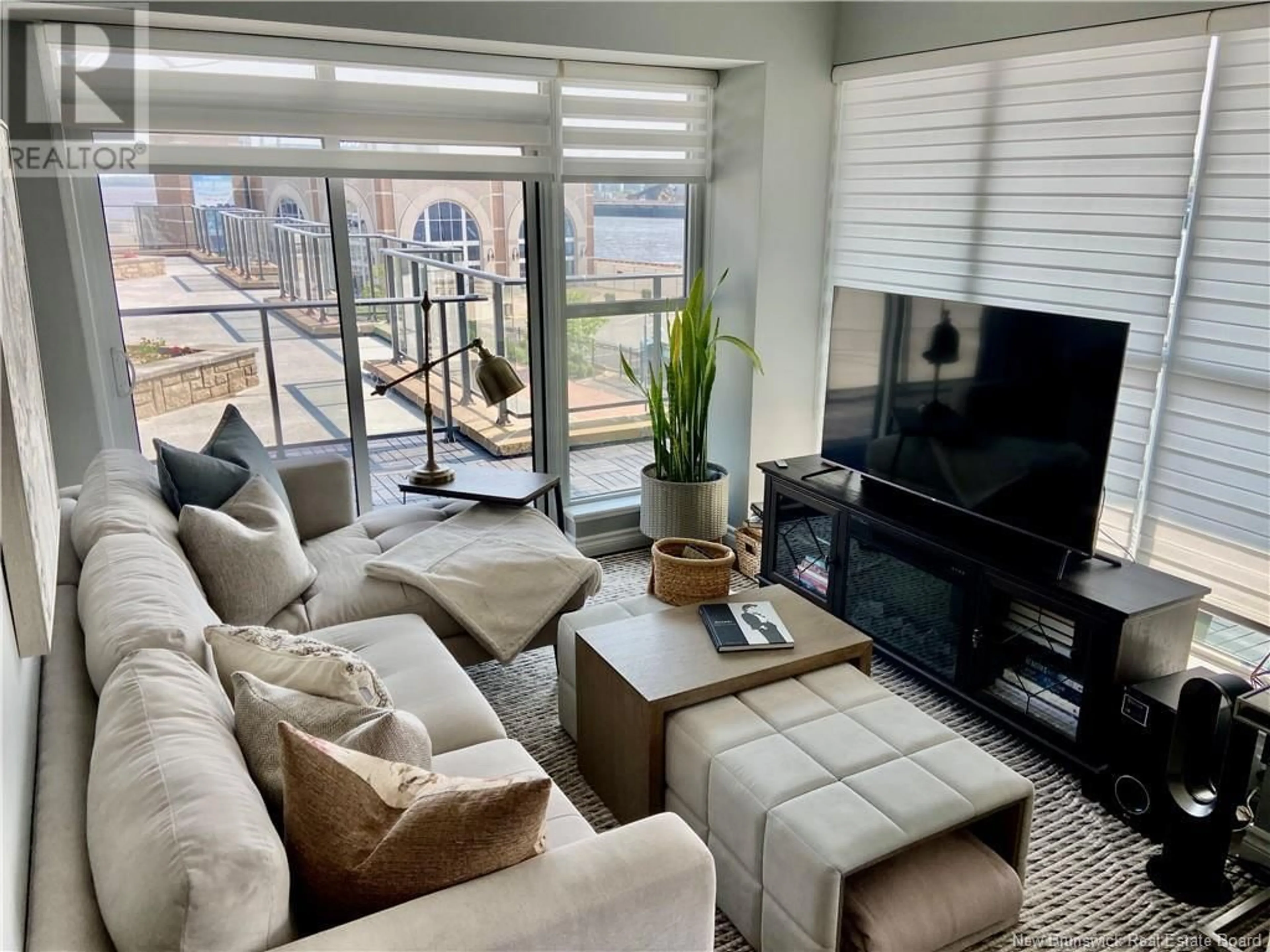 Living room with furniture, unknown for 205 - 243 PRINCE WILLIAM STREET, Saint John New Brunswick E2L0C6