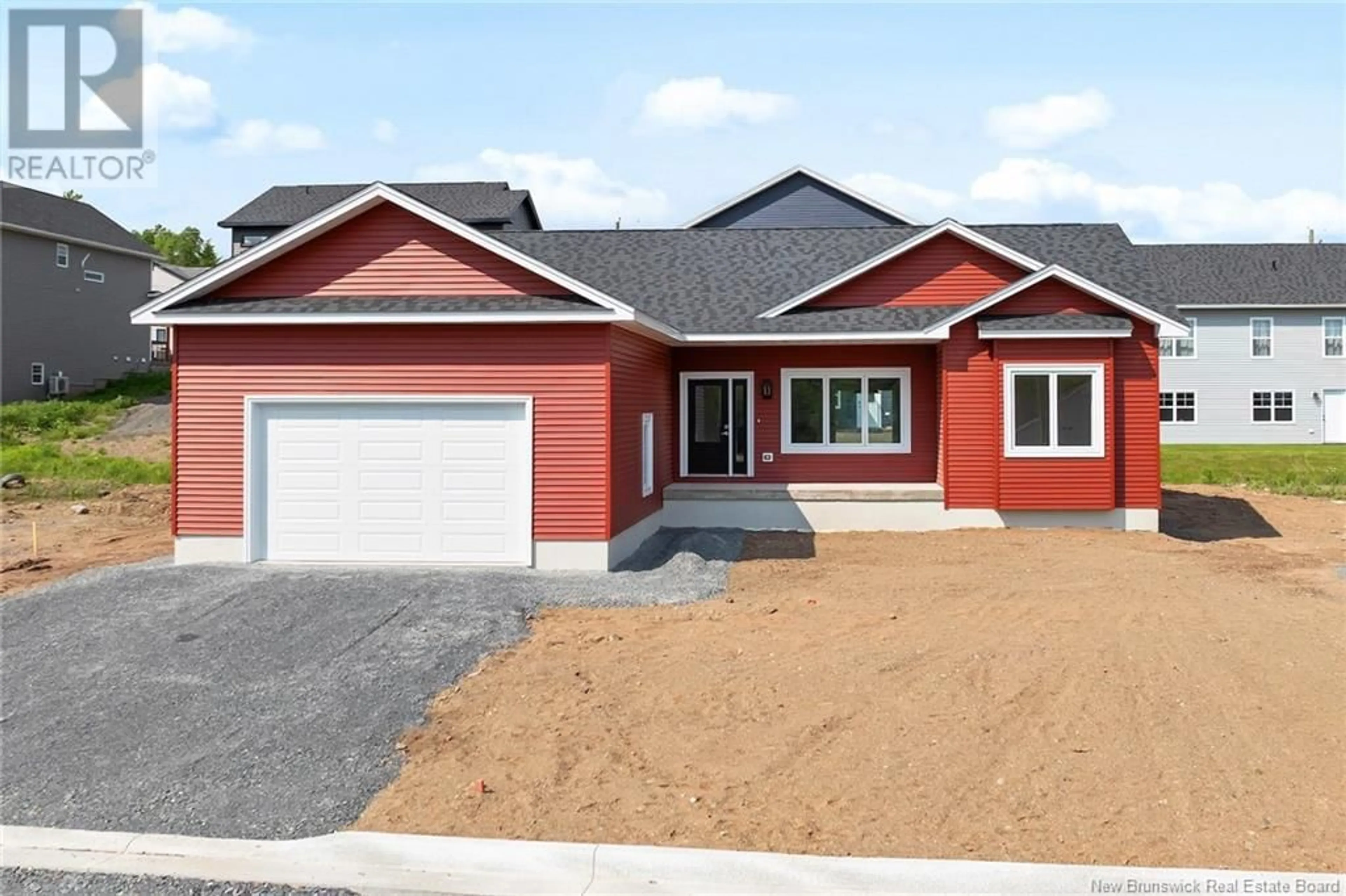 Home with vinyl exterior material, street for 22 LUNNEY STREET, Fredericton New Brunswick E3G0G9