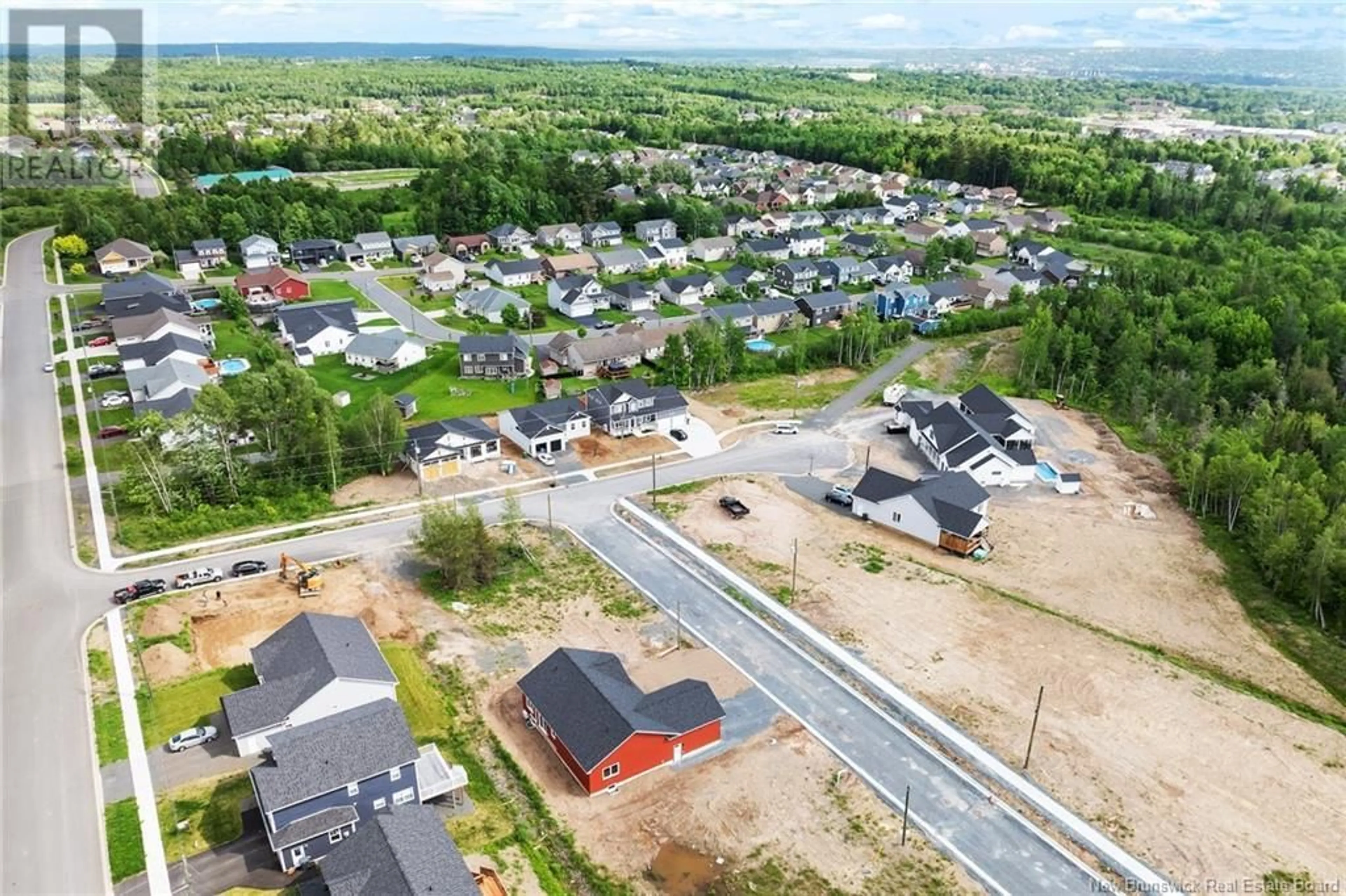 A pic from outside/outdoor area/front of a property/back of a property/a pic from drone, mountain view for 22 LUNNEY STREET, Fredericton New Brunswick E3G0G9