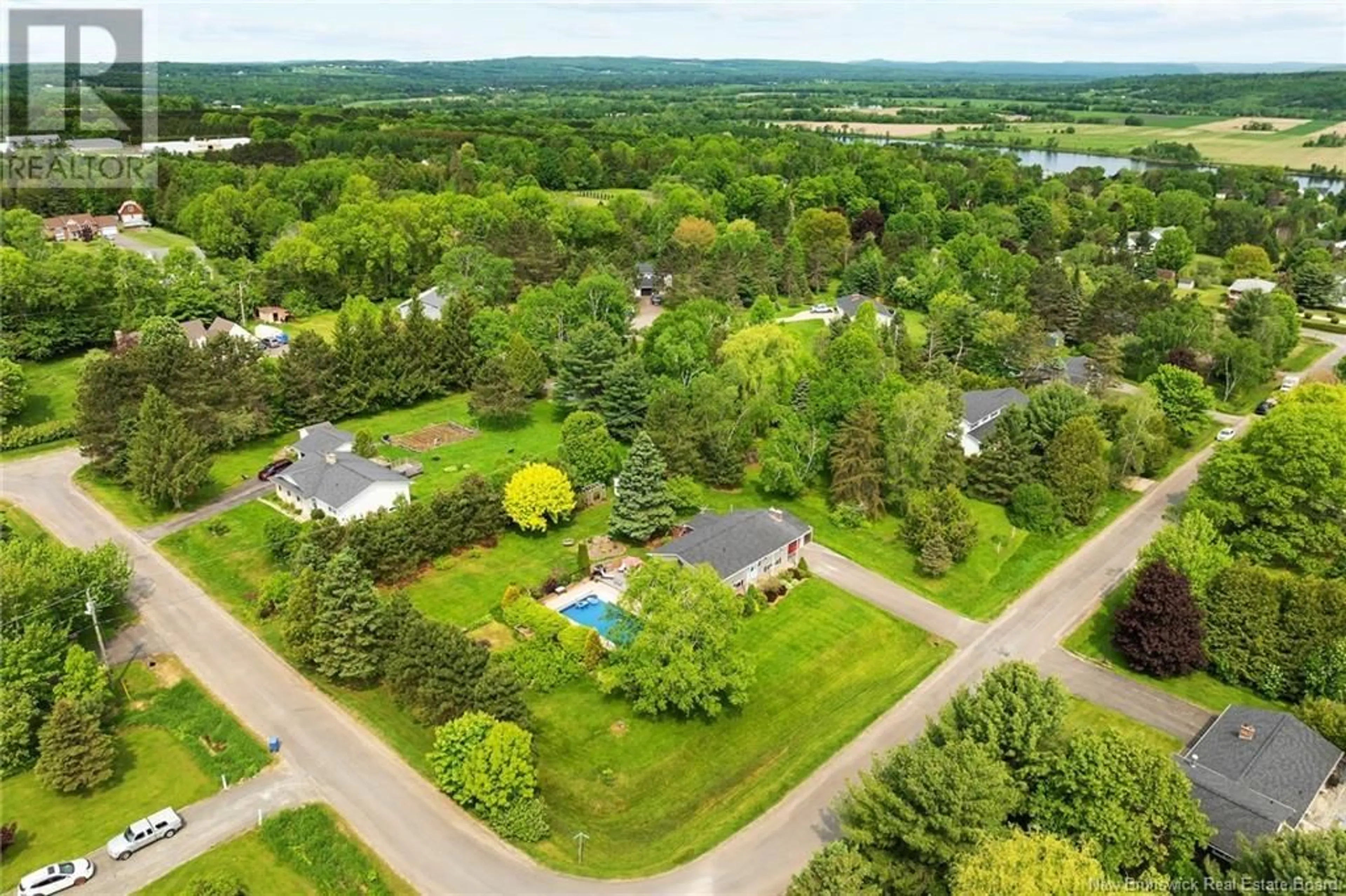 A pic from outside/outdoor area/front of a property/back of a property/a pic from drone, water/lake/river/ocean view for 36 LEWIS DRIVE, Island View New Brunswick E3E1A1