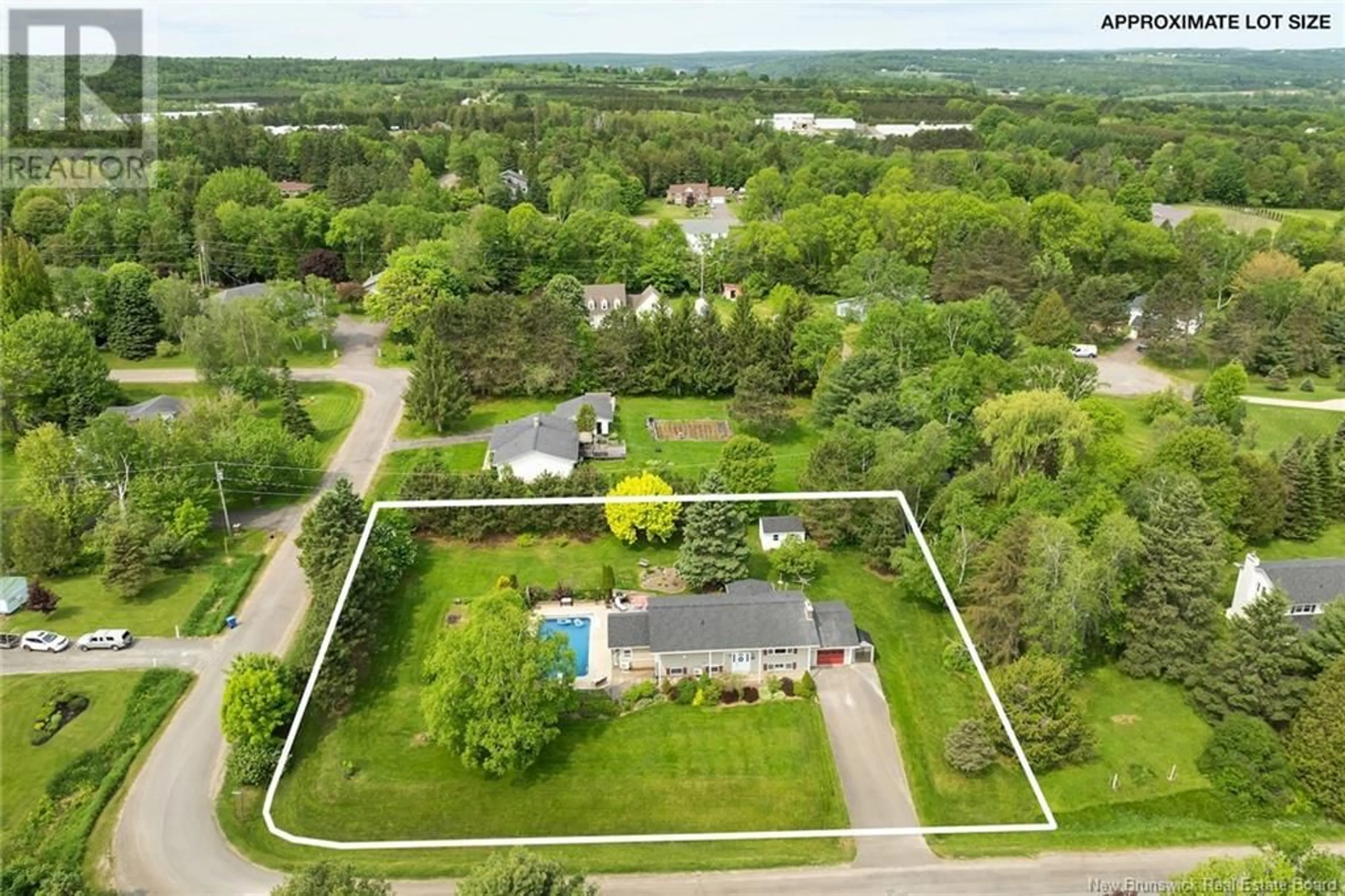 A pic from outside/outdoor area/front of a property/back of a property/a pic from drone, water/lake/river/ocean view for 36 LEWIS DRIVE, Island View New Brunswick E3E1A1