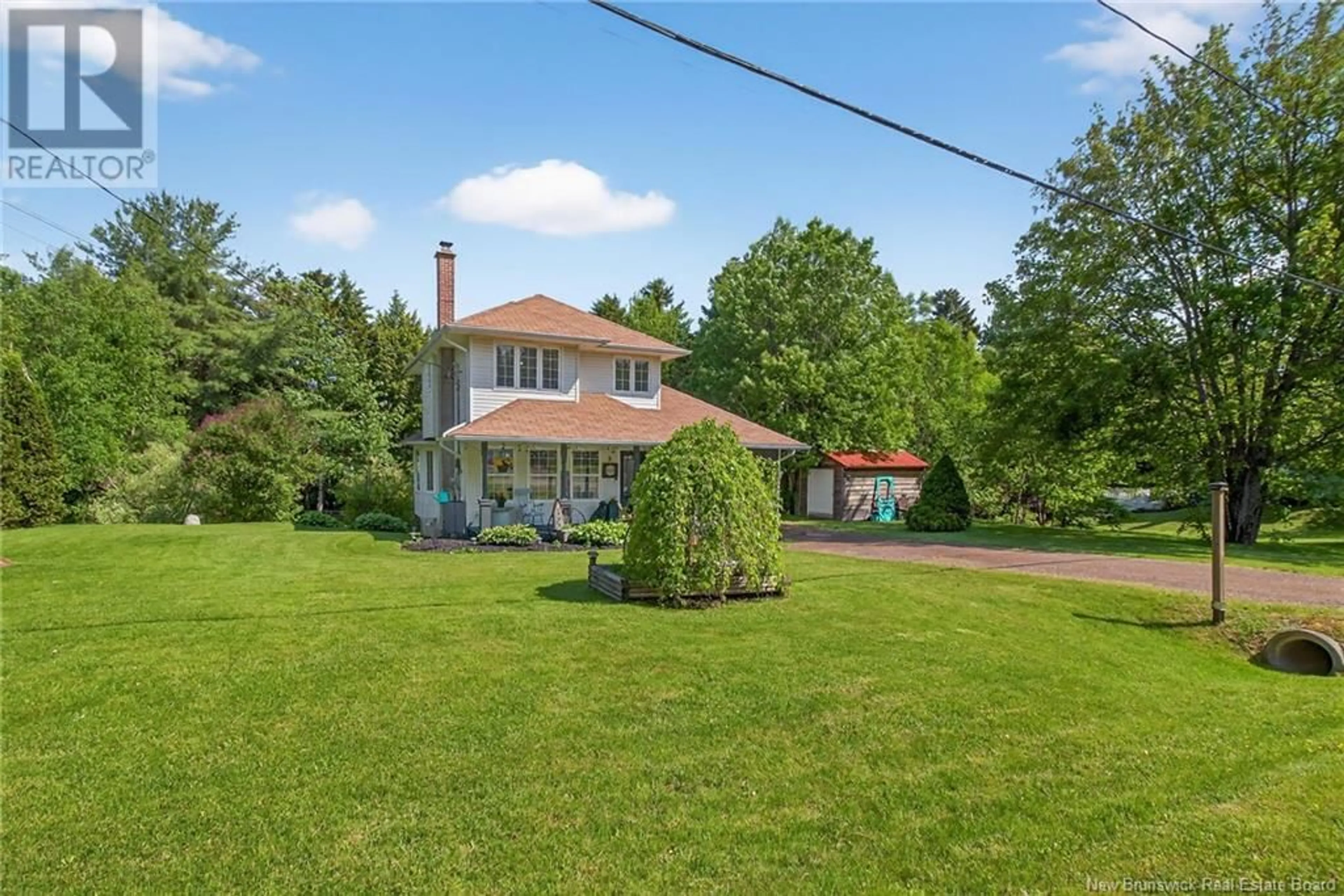 A pic from outside/outdoor area/front of a property/back of a property/a pic from drone, unknown for 9 MARCOMBE STREET, Lower Coverdale New Brunswick E1J1K2