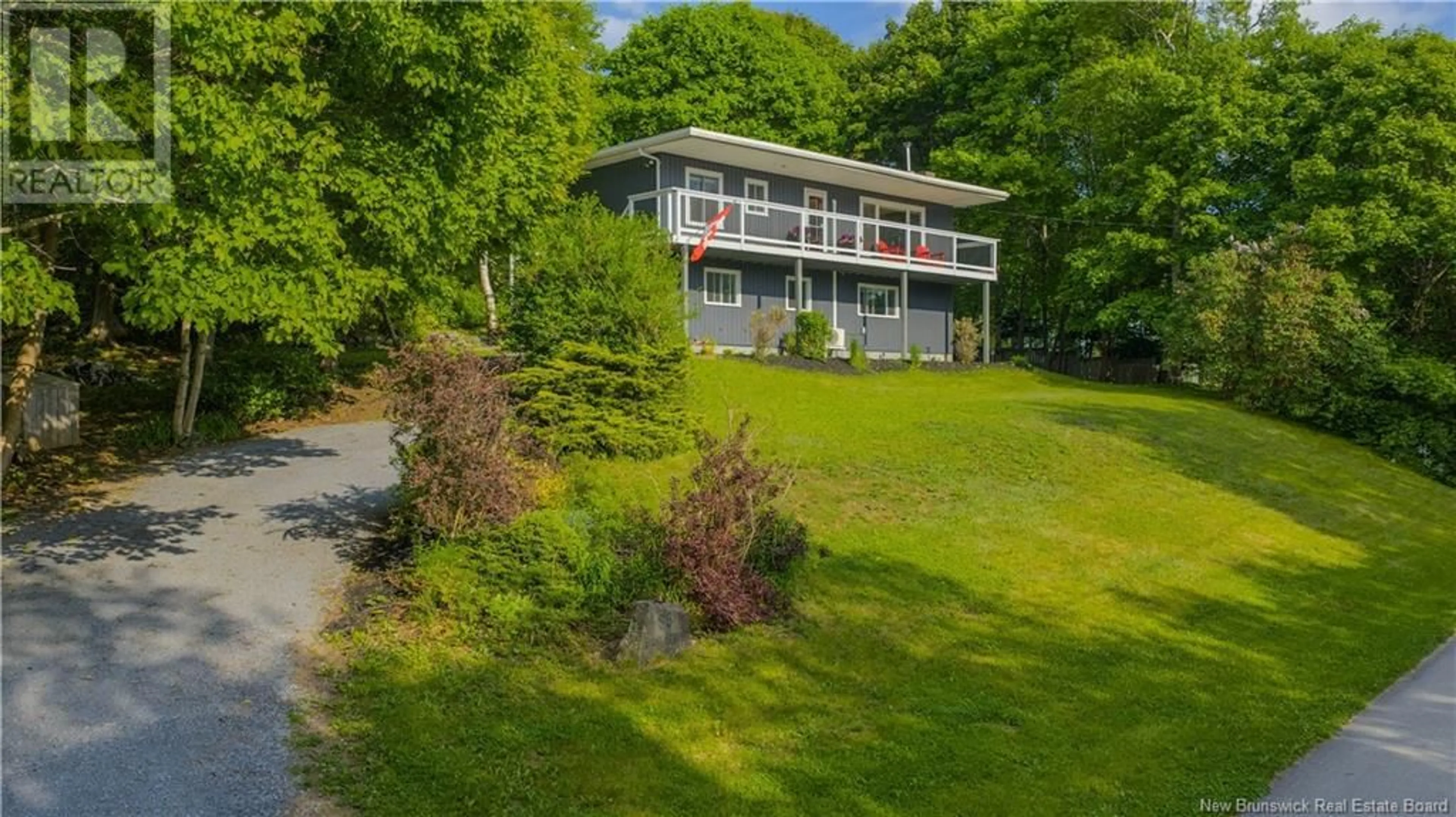 A pic from outside/outdoor area/front of a property/back of a property/a pic from drone, water/lake/river/ocean view for 86 FIRST STREET, Rothesay New Brunswick E2H1L9