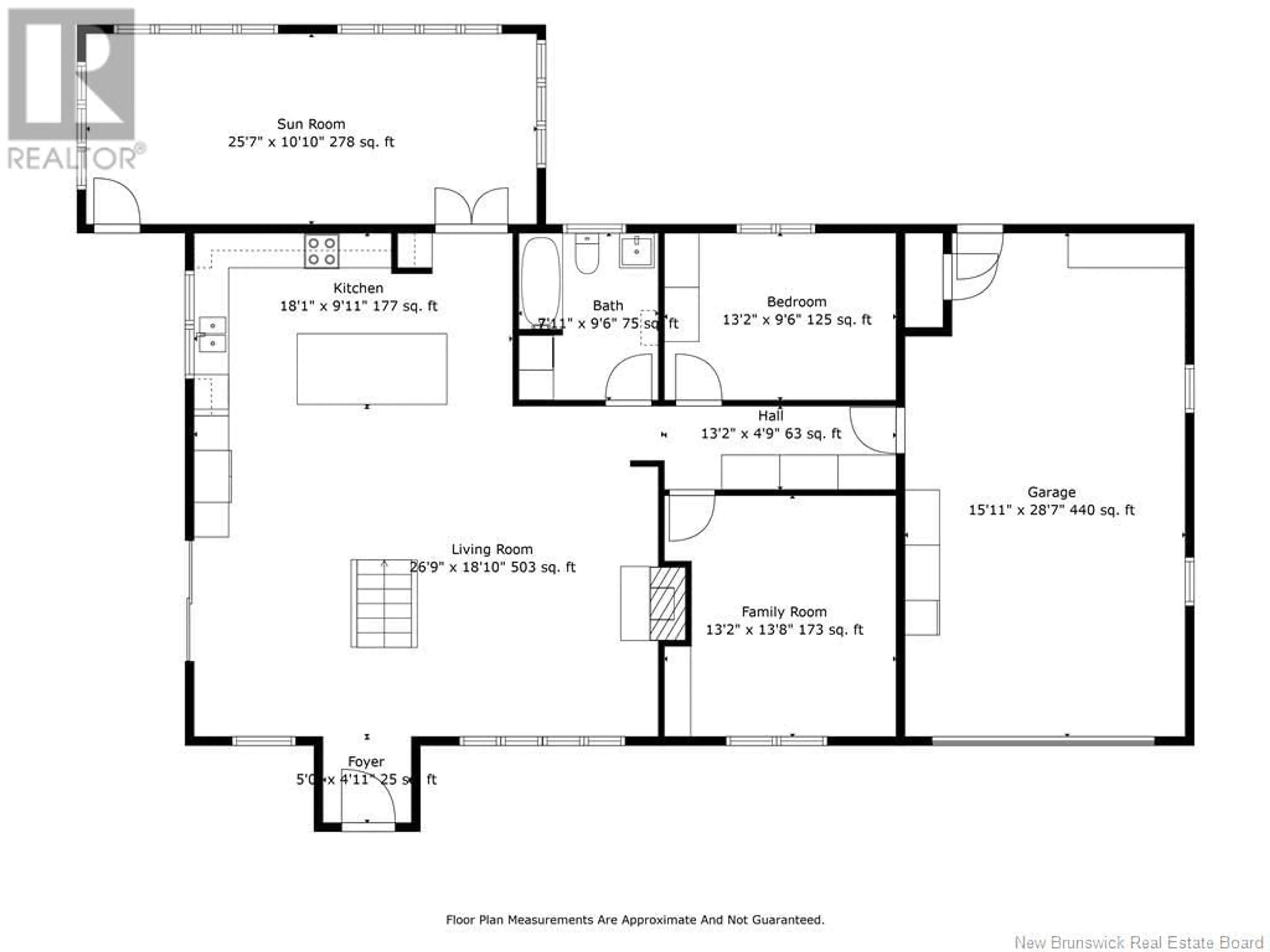 Floor plan for 20 DE L'AIGLE ROAD, Shediac Bridge New Brunswick E4R1G6