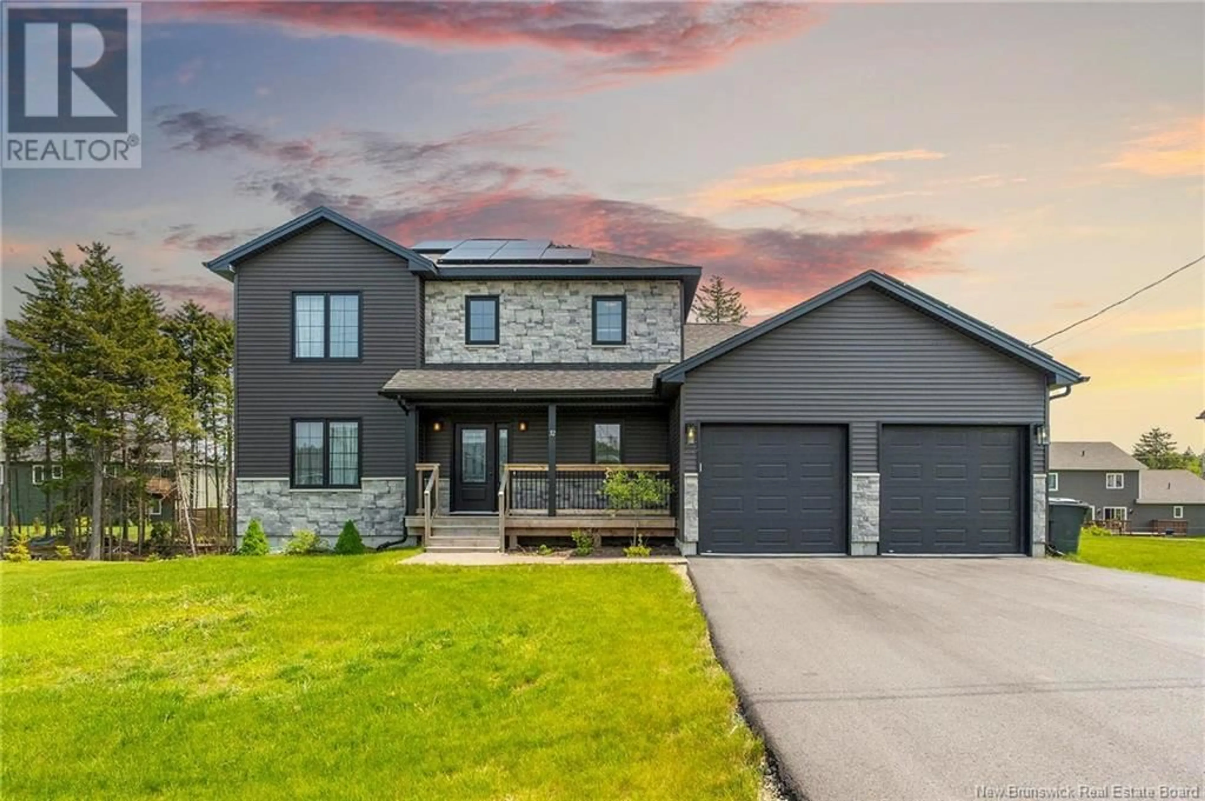 Home with brick exterior material, street for 32 GOSHAWK DRIVE, Quispamsis New Brunswick E2E3W6