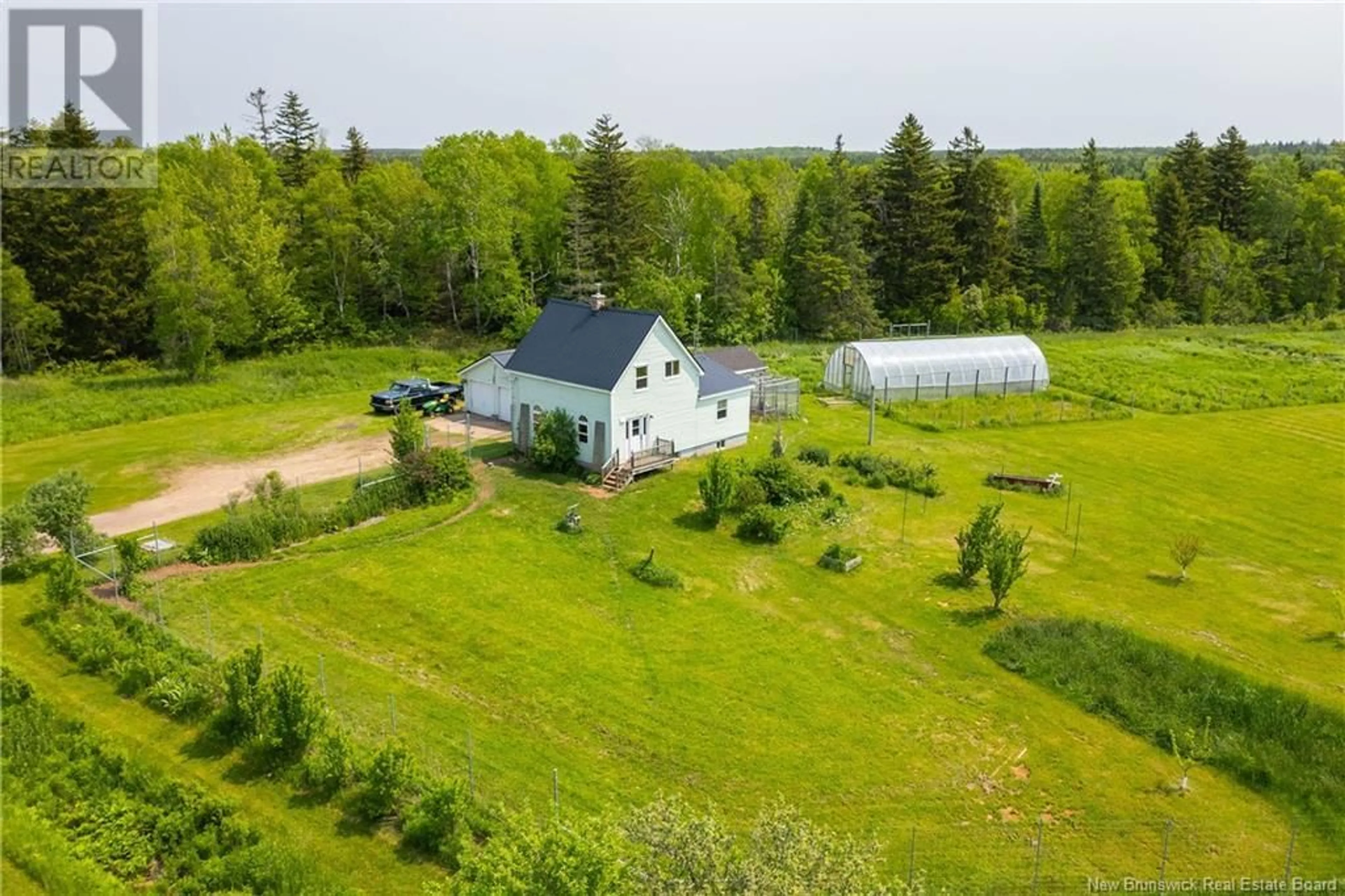 A pic from outside/outdoor area/front of a property/back of a property/a pic from drone, building for 1783 ROUTE 940, Centre Village New Brunswick E4L1Y7