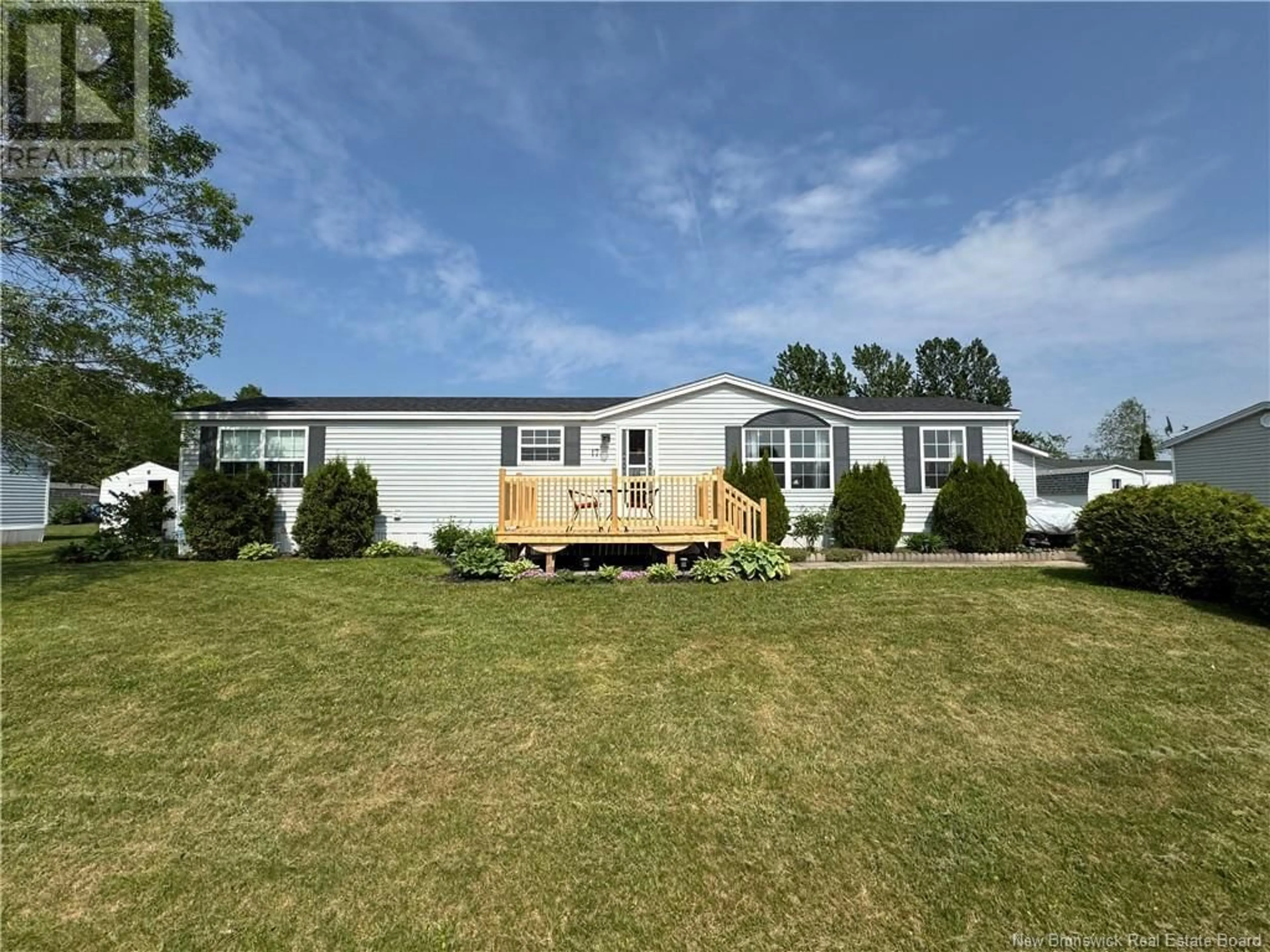 Home with vinyl exterior material, water/lake/river/ocean view for 17 LOBELIA STREET, Moncton New Brunswick E1H2Y6