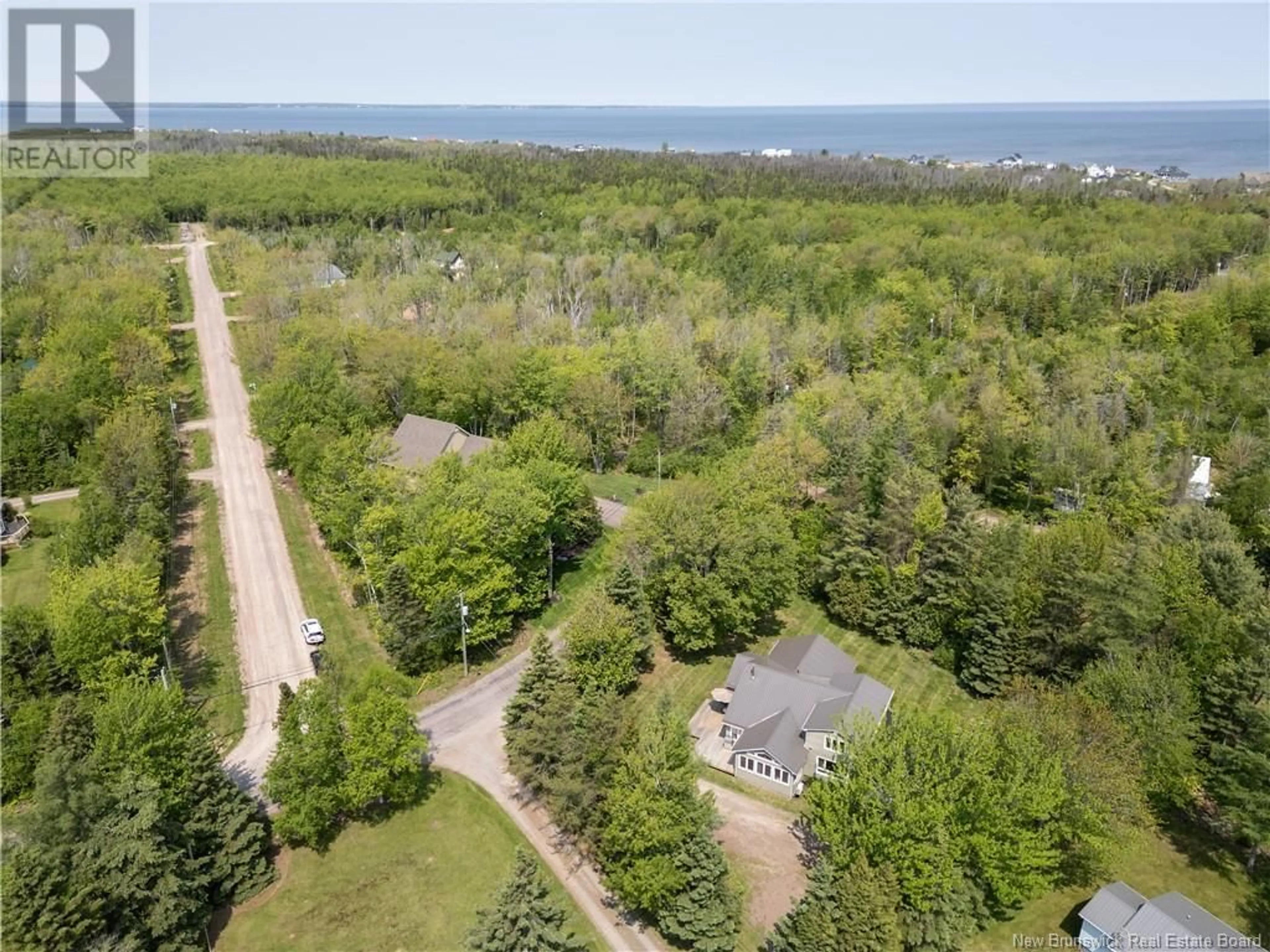 A pic from outside/outdoor area/front of a property/back of a property/a pic from drone, water/lake/river/ocean view for 47 BARON, Grand-Barachois New Brunswick E4P6T4