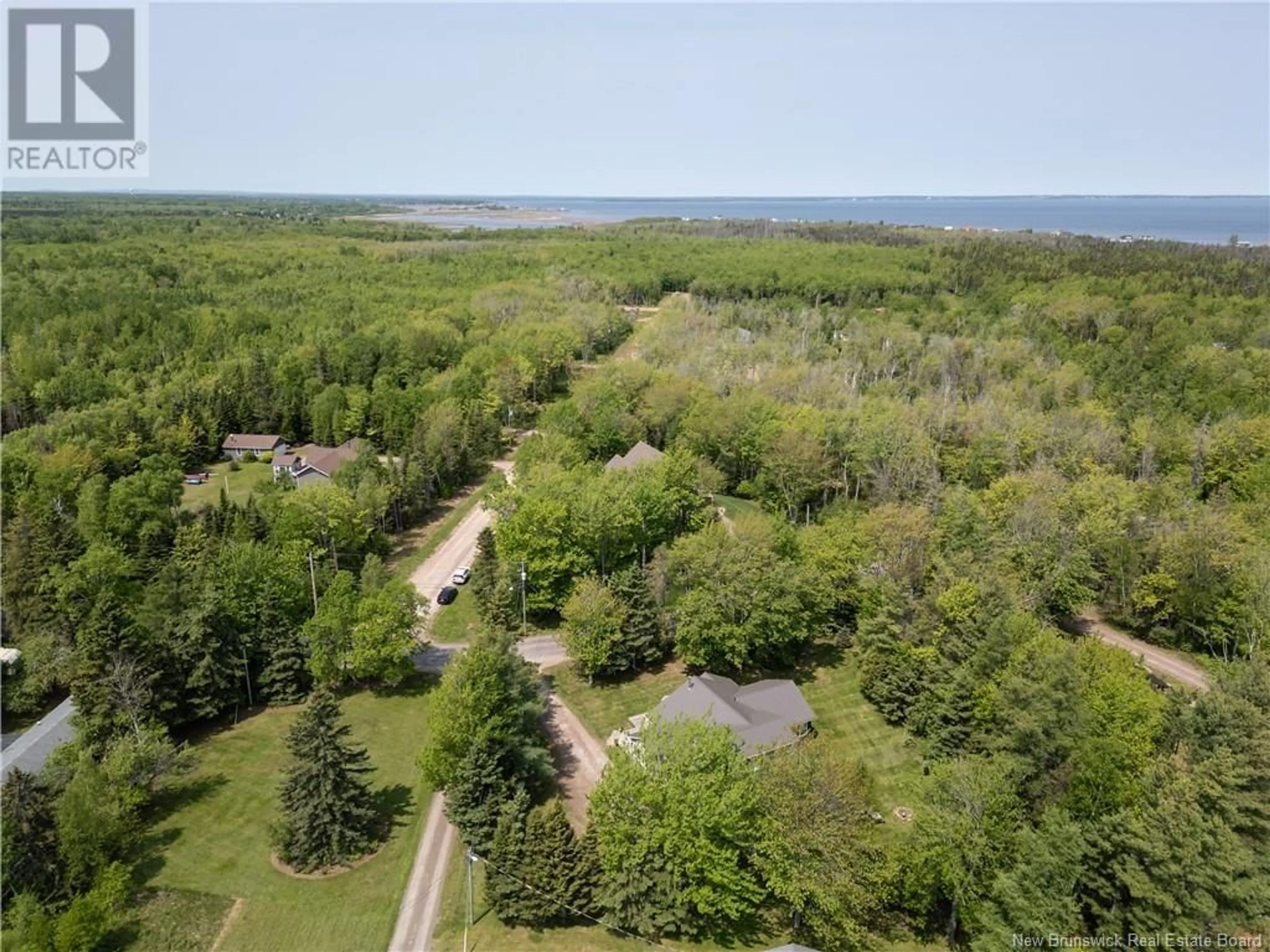 A pic from outside/outdoor area/front of a property/back of a property/a pic from drone, water/lake/river/ocean view for 47 BARON, Grand-Barachois New Brunswick E4P6T4