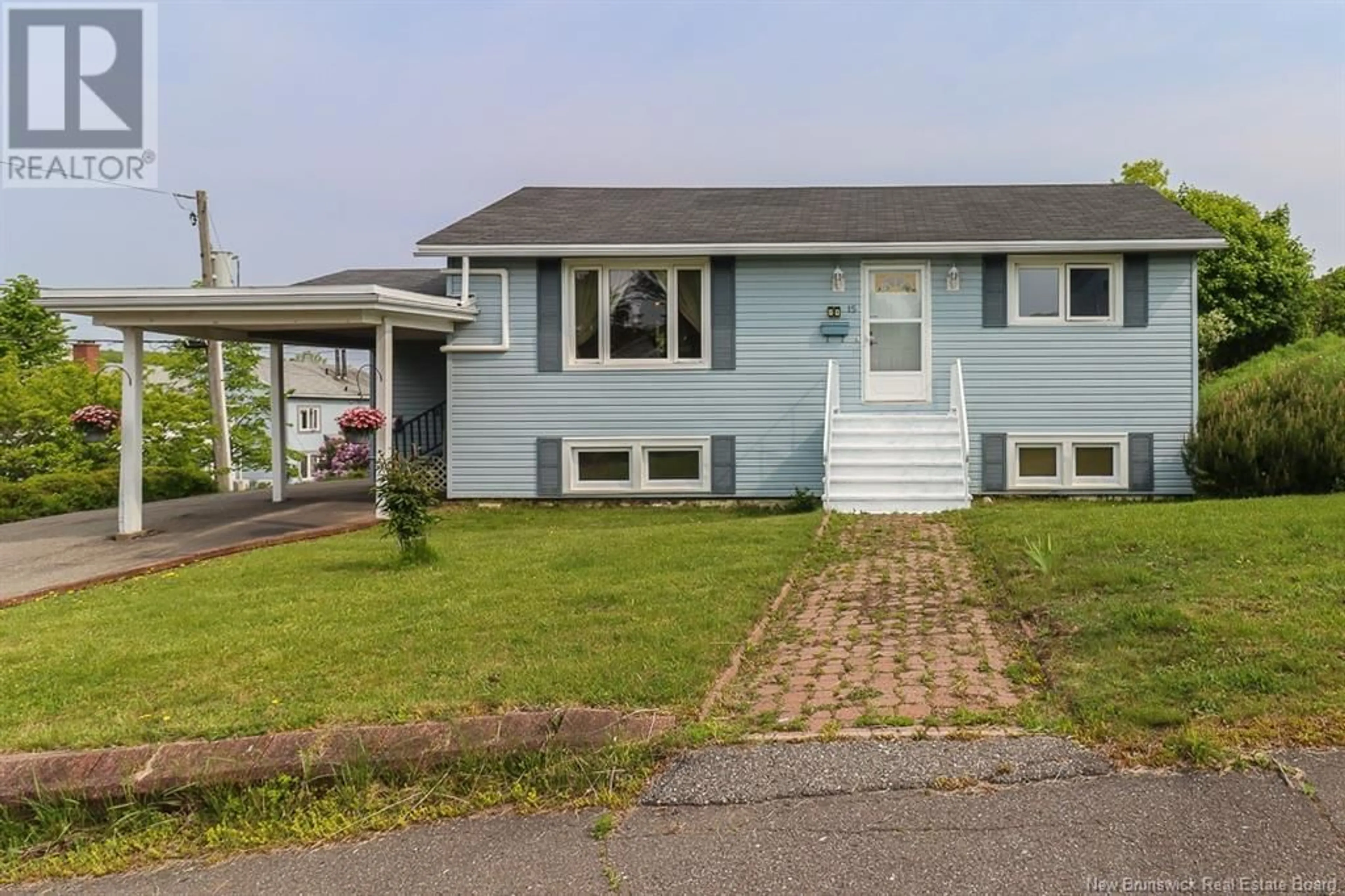 Home with vinyl exterior material, street for 15 BALFOUR STREET, Saint John New Brunswick E2K3B1