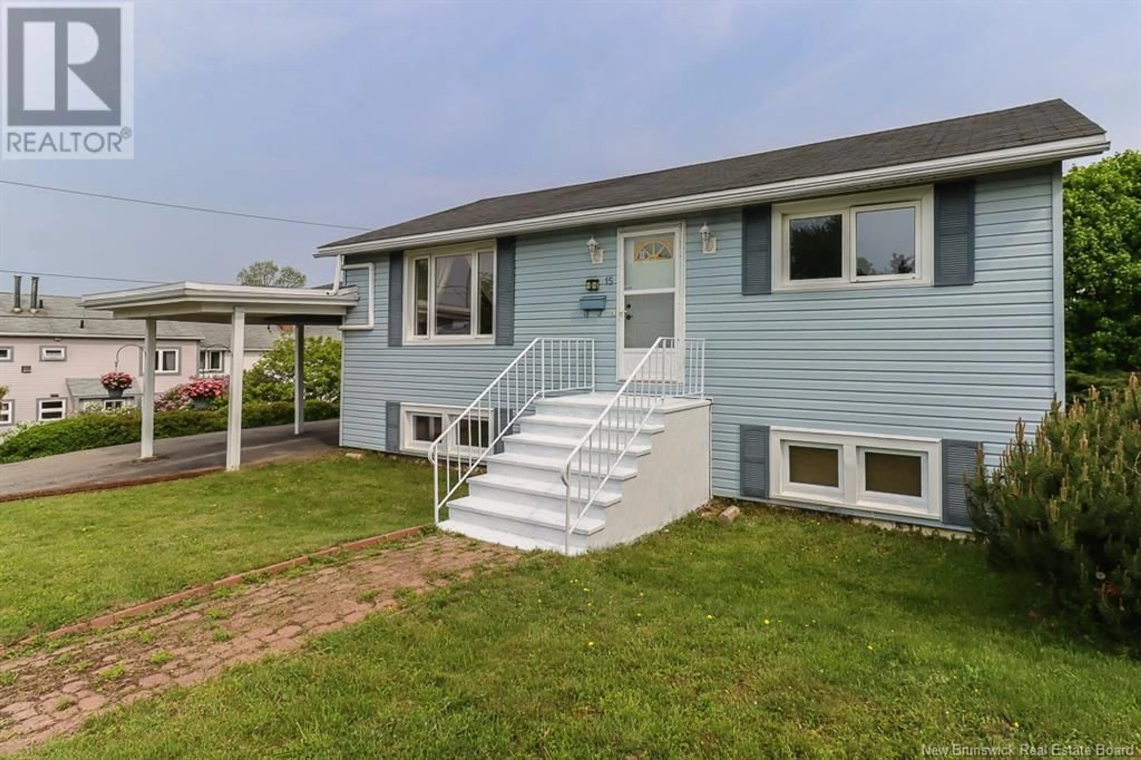 Home with vinyl exterior material, street for 15 BALFOUR STREET, Saint John New Brunswick E2K3B1