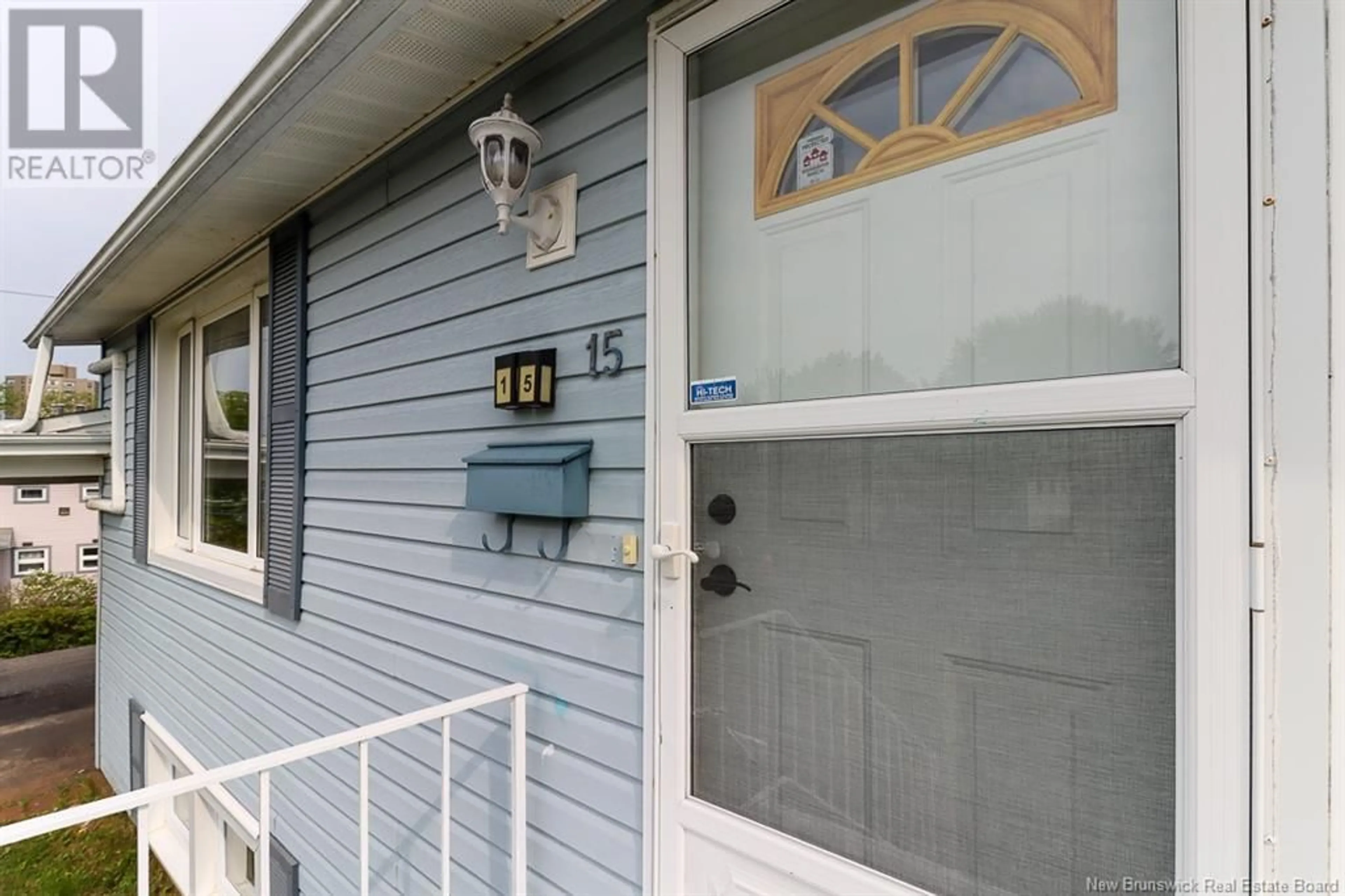 Home with vinyl exterior material, street for 15 BALFOUR STREET, Saint John New Brunswick E2K3B1