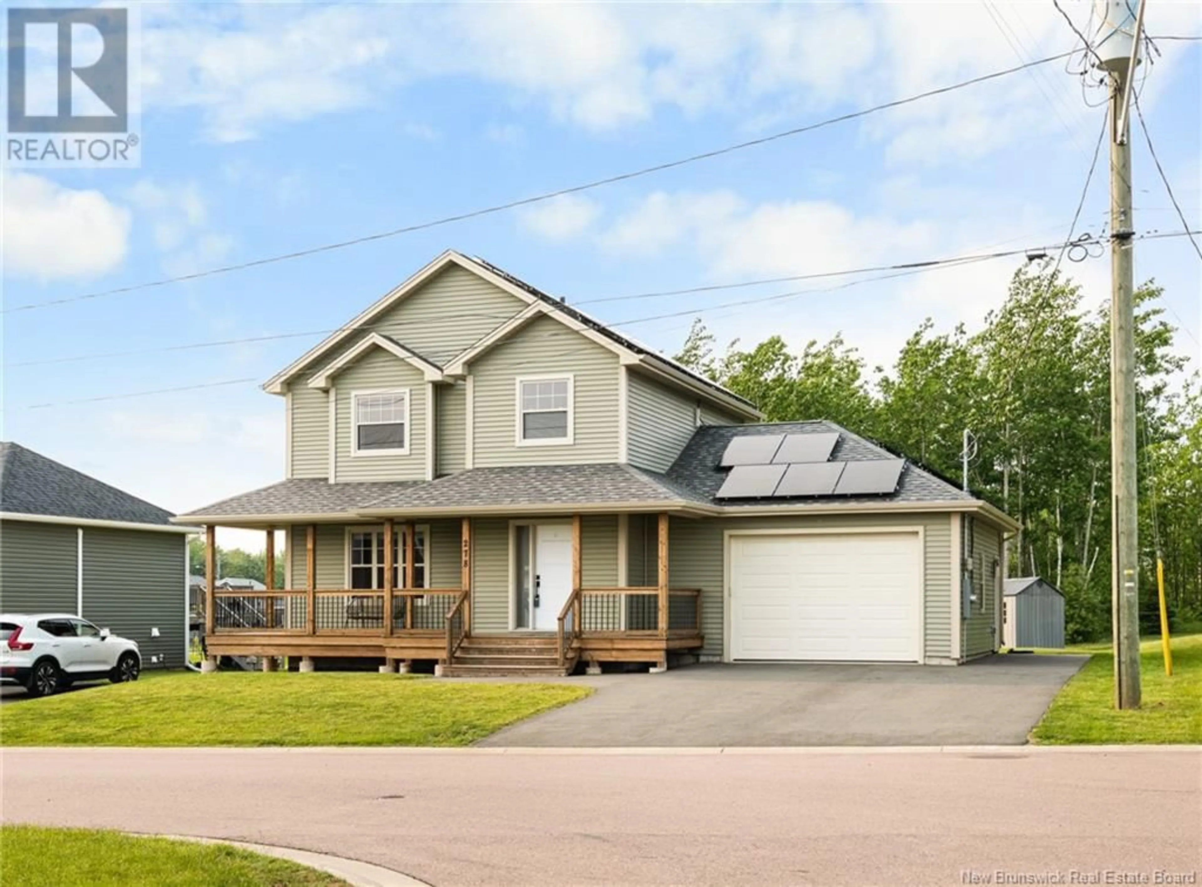 Home with vinyl exterior material, street for 278 CHATELLERAULT, Shediac New Brunswick E4P0L2