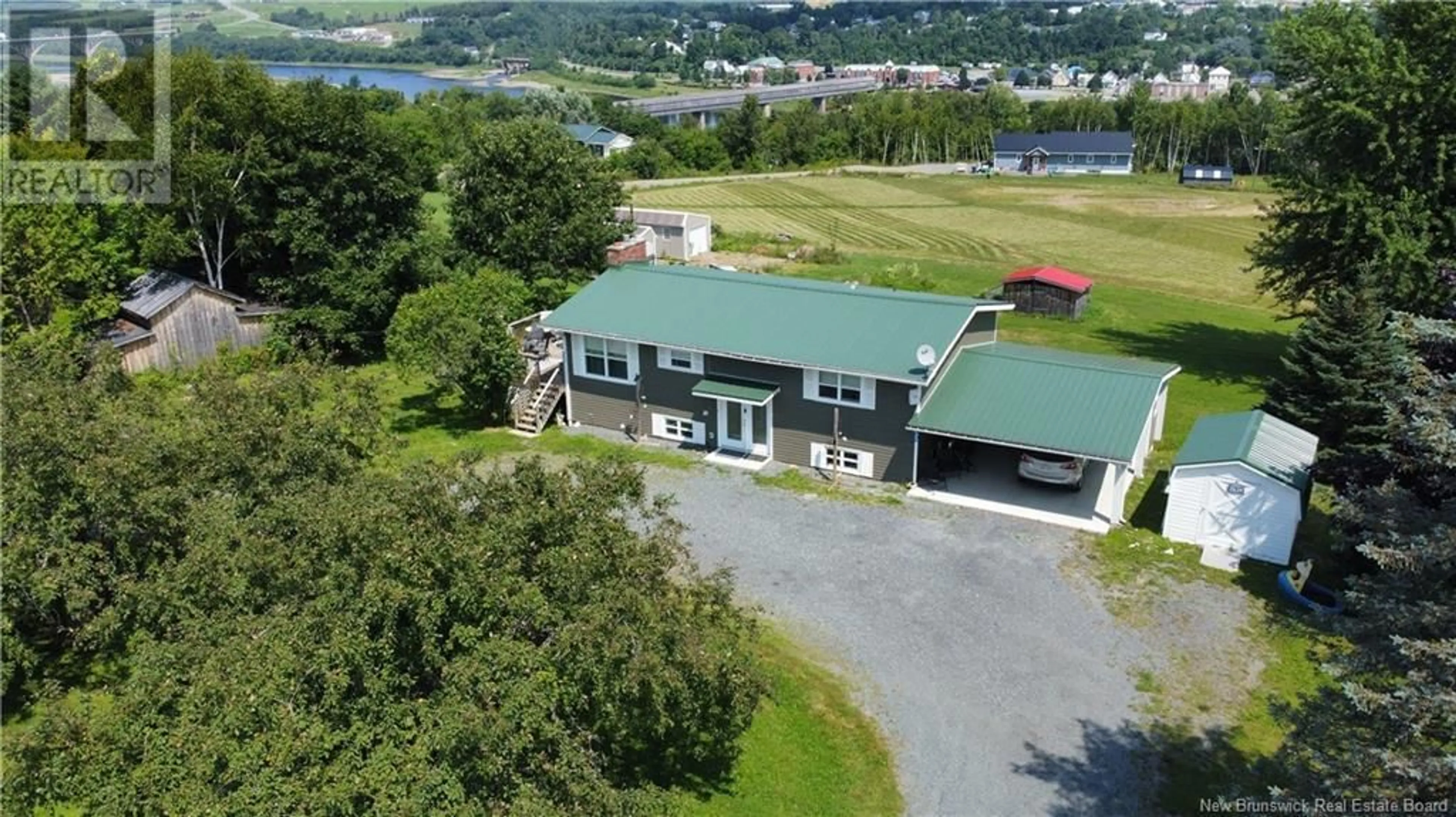 A pic from outside/outdoor area/front of a property/back of a property/a pic from drone, unknown for 2634 103 ROUTE, Somerville New Brunswick E7P3A9