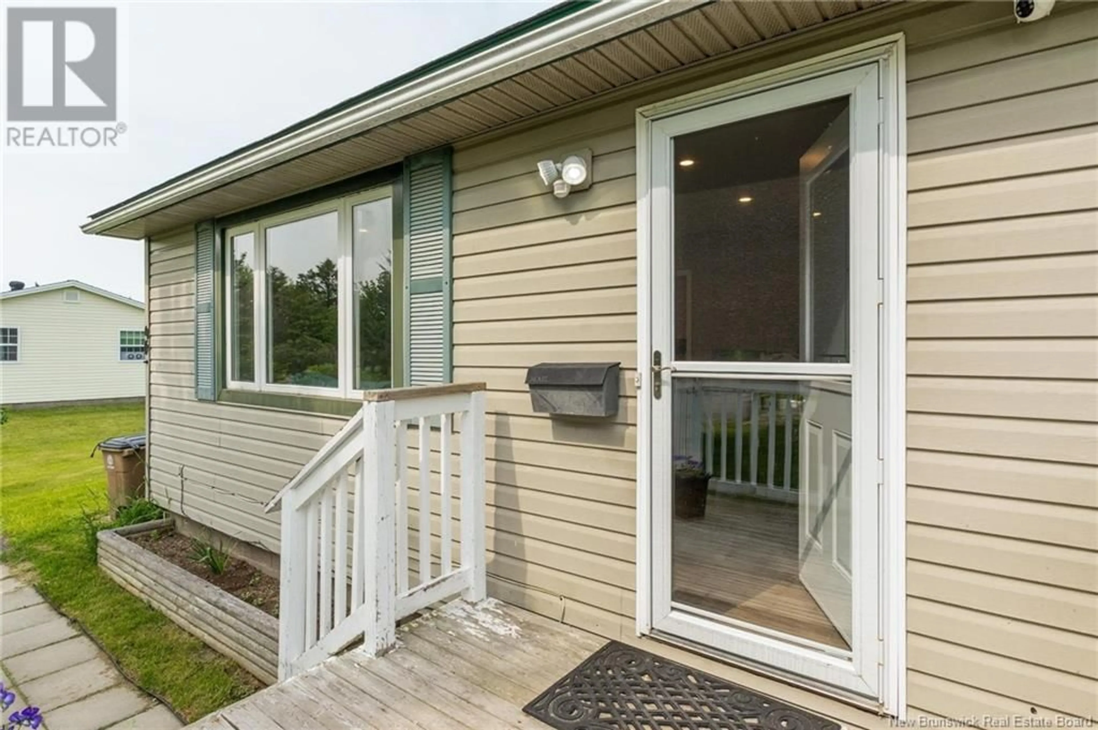 Home with vinyl exterior material, street for 45 BOROSHA ROAD, Saint John New Brunswick E2P1G7