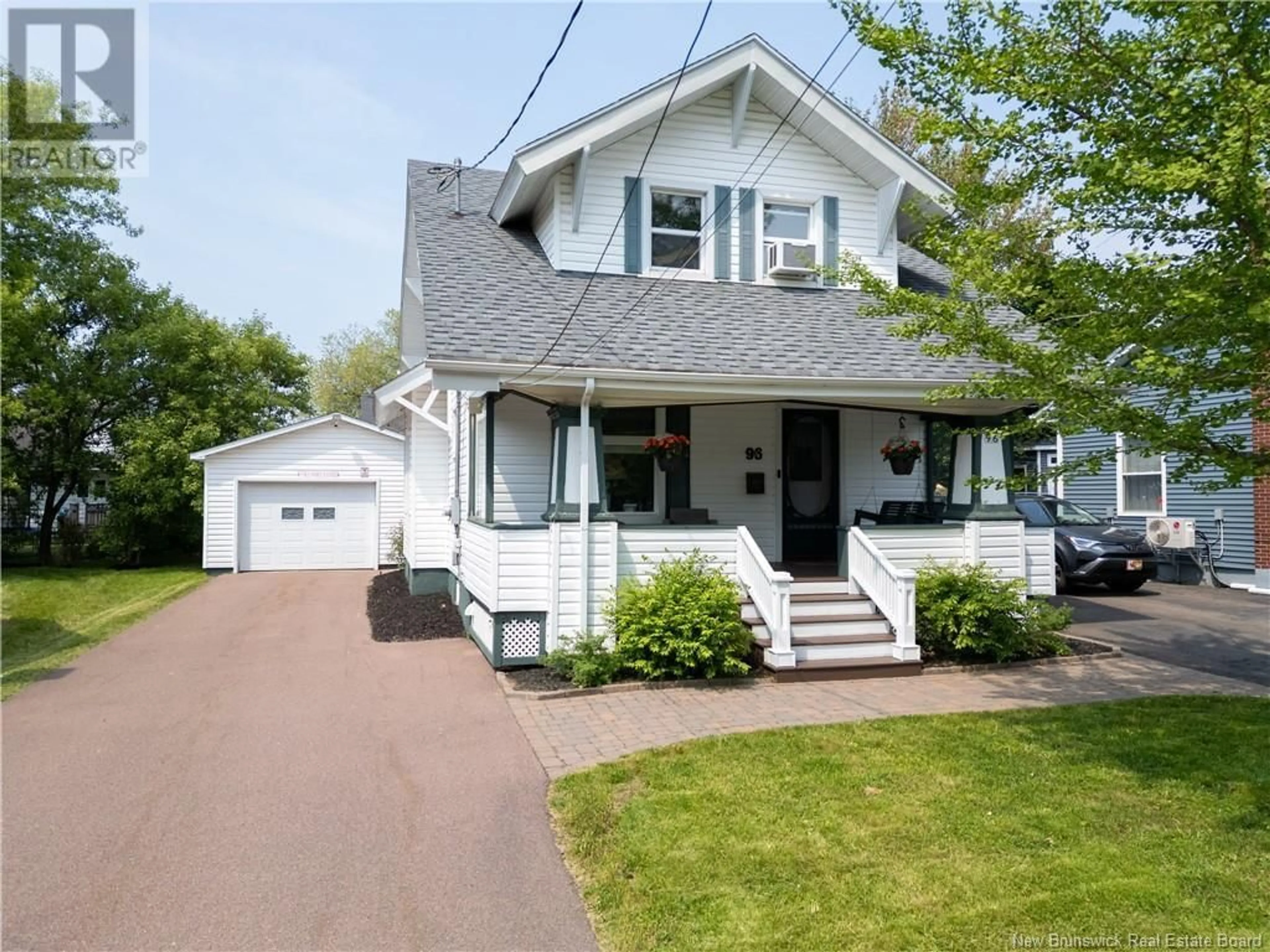 Home with vinyl exterior material, street for 96 WEST LANE, Moncton New Brunswick E1C6T9