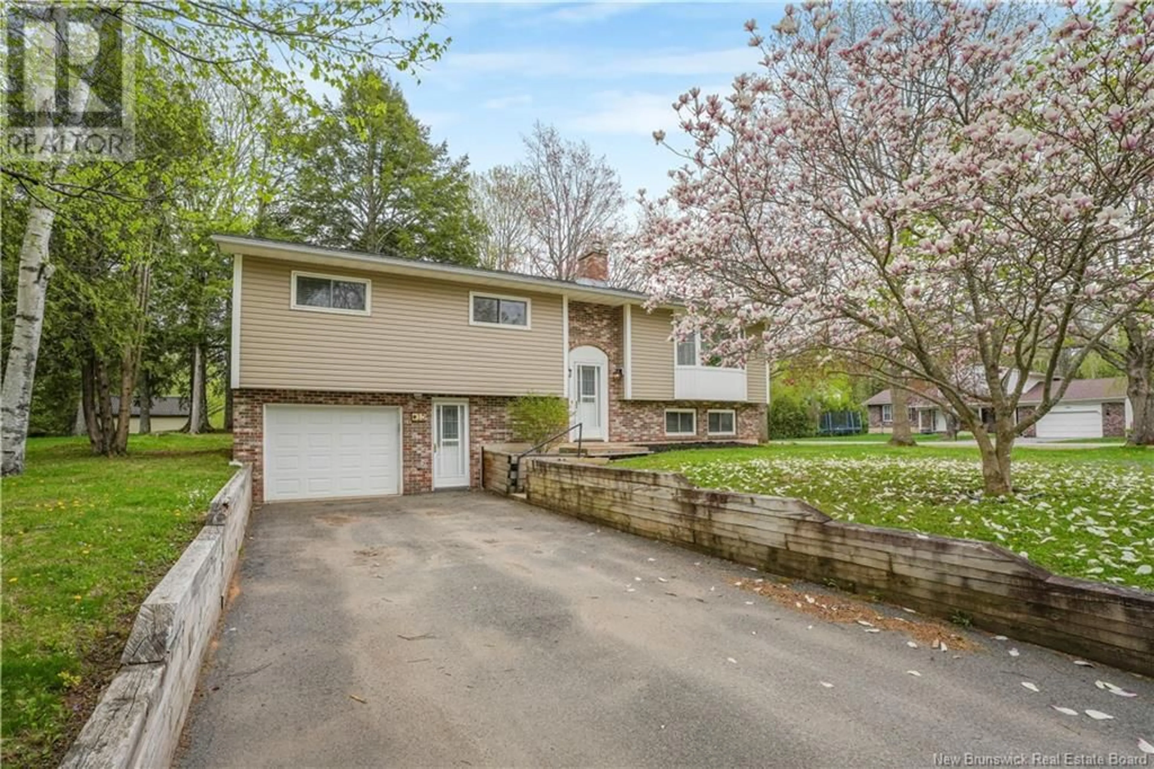 Home with vinyl exterior material, street for 15 SINCLAIR LANE, New Maryland New Brunswick E3C1J2