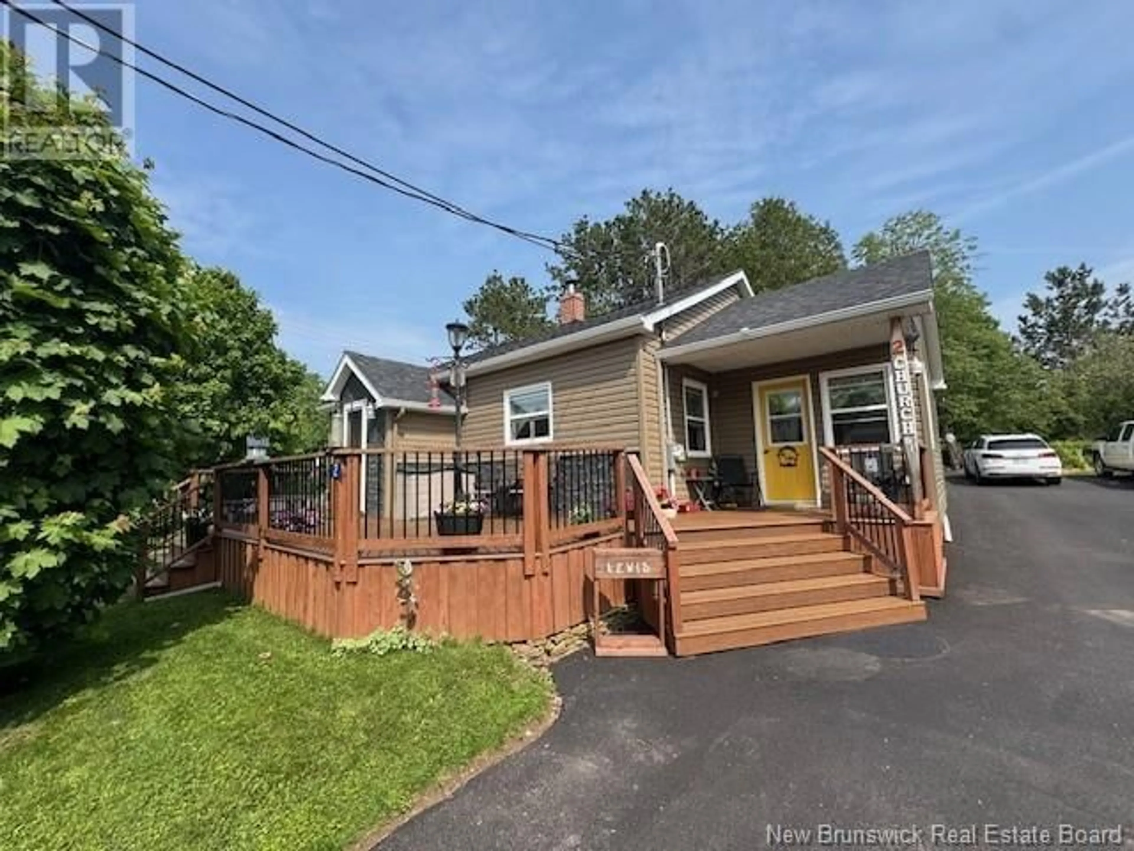 A pic from outside/outdoor area/front of a property/back of a property/a pic from drone, street for 2 CHURCH STREET, Petitcodiac New Brunswick E4Z4E4