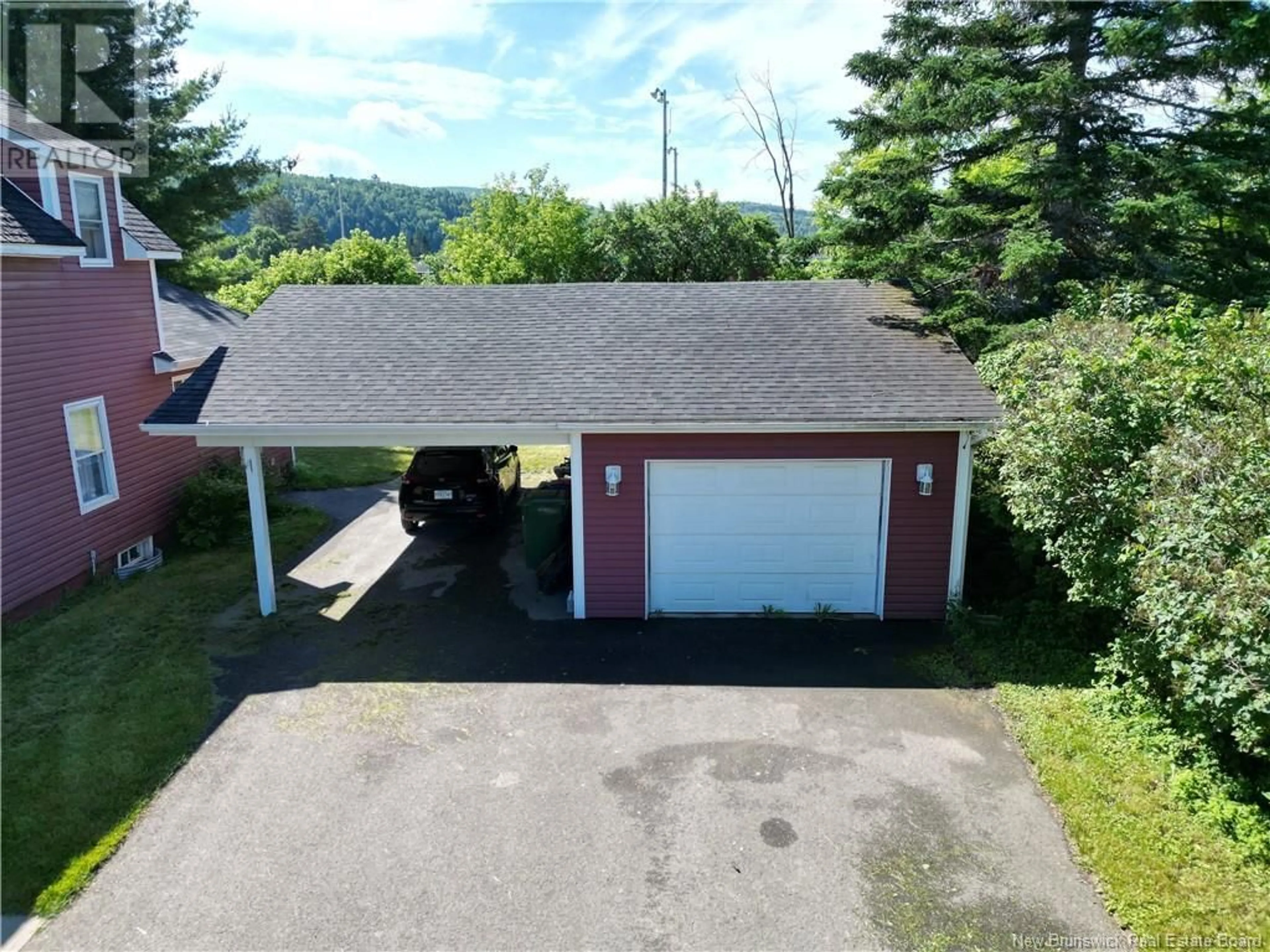 A pic from outside/outdoor area/front of a property/back of a property/a pic from drone, unknown for 21 FORT ROAD, Perth-Andover New Brunswick E7H2B4