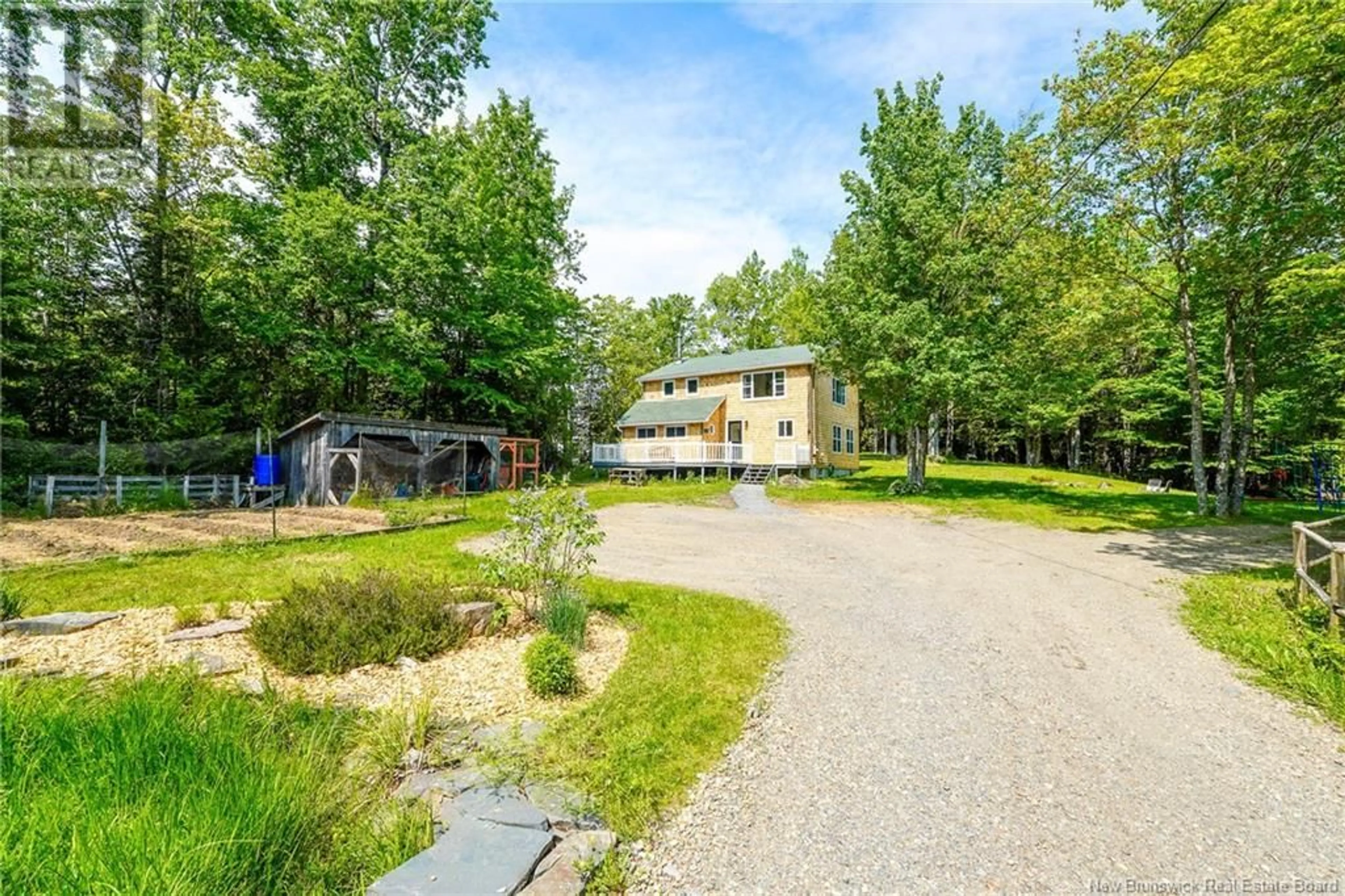 A pic from outside/outdoor area/front of a property/back of a property/a pic from drone, unknown for 40 SOUTH GLENELG ROAD, Chamcook New Brunswick E5B3A8