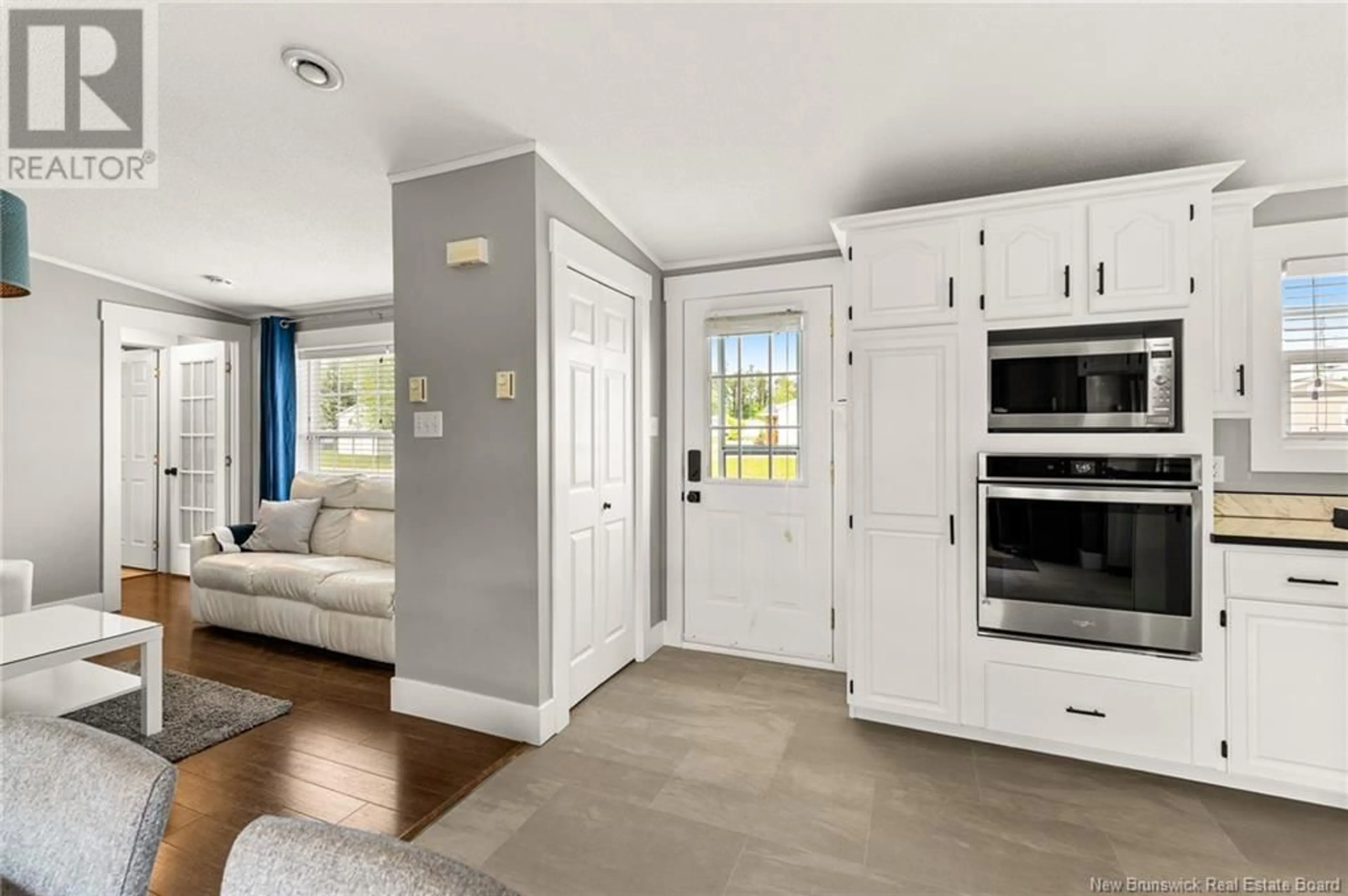 Open concept kitchen, ceramic/tile floor for 26 BLUE ASH, Moncton New Brunswick E1H3R3