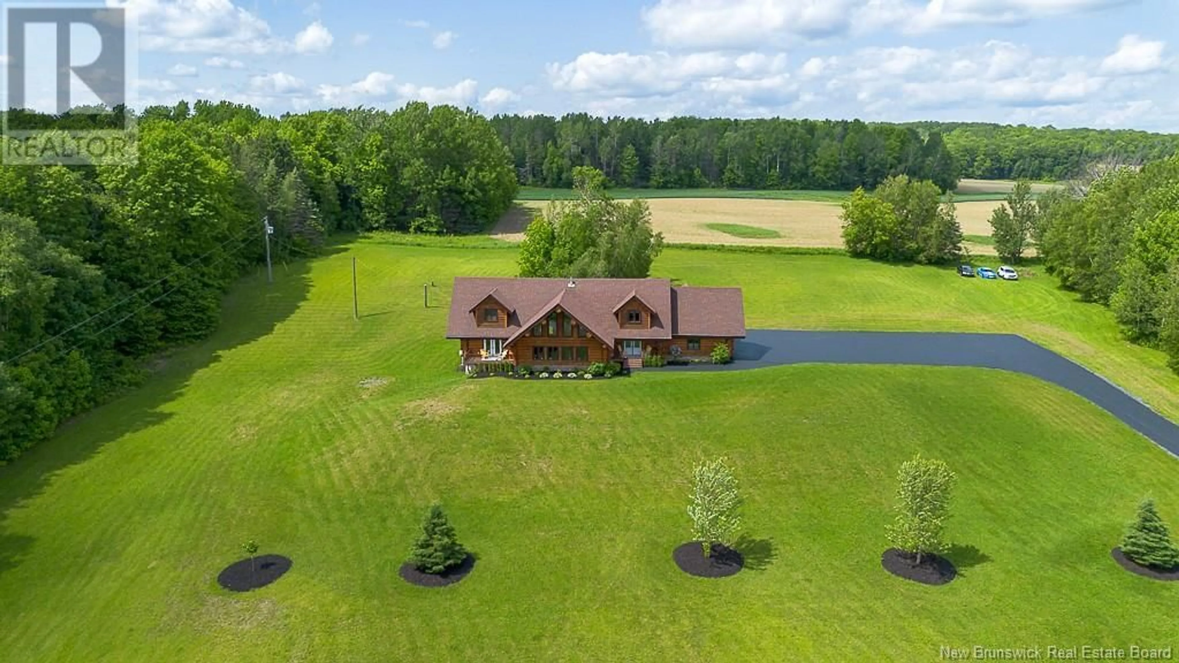A pic from outside/outdoor area/front of a property/back of a property/a pic from drone, water/lake/river/ocean view for 93 LOCKHART MILL ROAD, Jacksonville New Brunswick E7M5K5