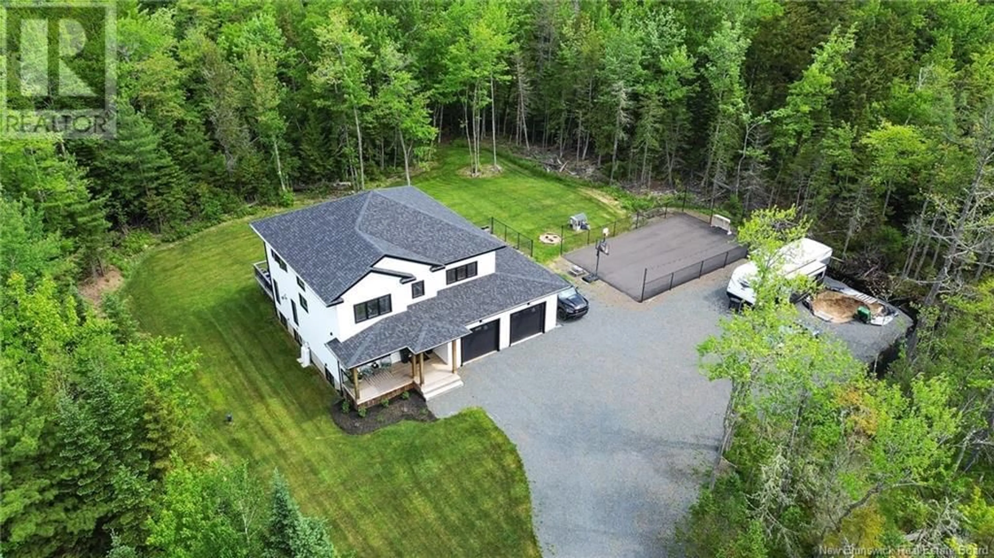 A pic from outside/outdoor area/front of a property/back of a property/a pic from drone, unknown for 39 MONICA COURT, Charters Settlement New Brunswick E3C0K3