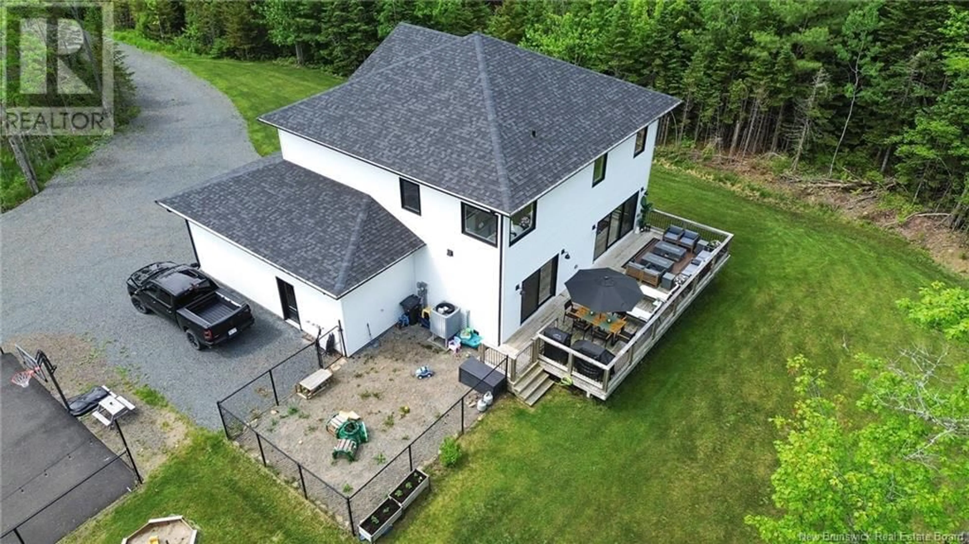 A pic from outside/outdoor area/front of a property/back of a property/a pic from drone, building for 39 MONICA COURT, Charters Settlement New Brunswick E3C0K3
