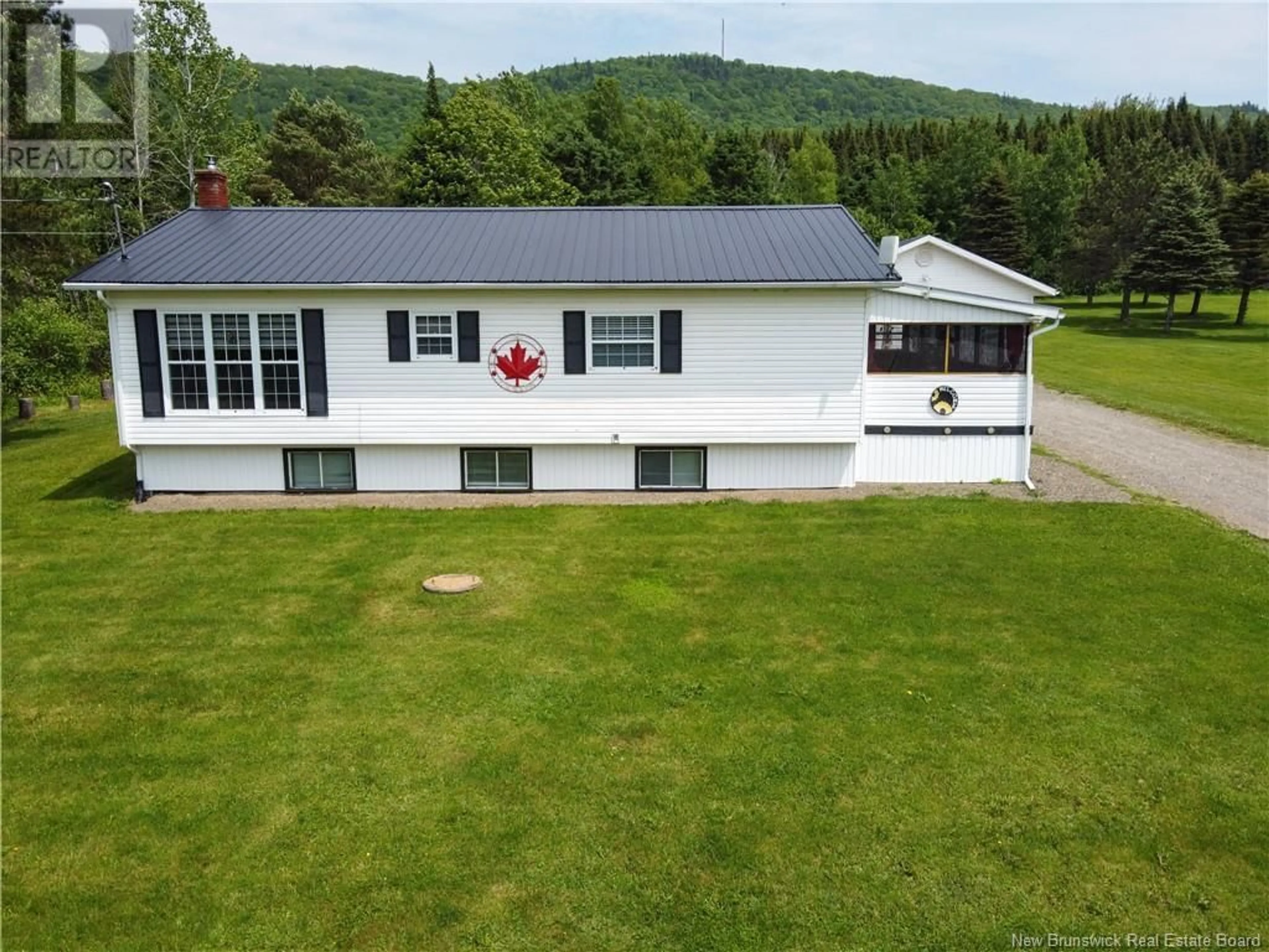 A pic from outside/outdoor area/front of a property/back of a property/a pic from drone, unknown for 137 OAKLAND ROAD, Oakland New Brunswick E7L2W5