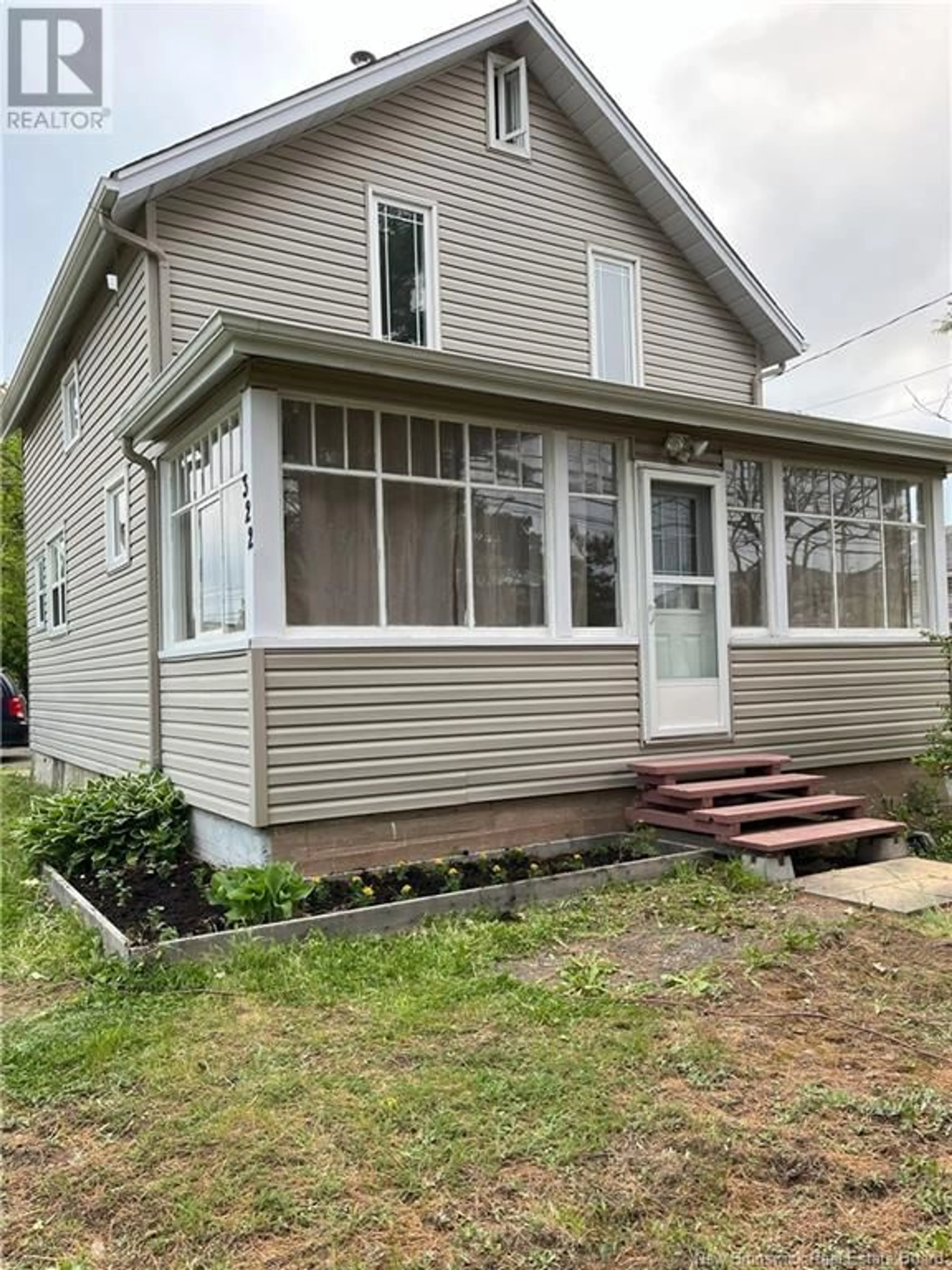 Home with vinyl exterior material, street for 322 MCLAUGHLIN DRIVE, Moncton New Brunswick E1A4R4