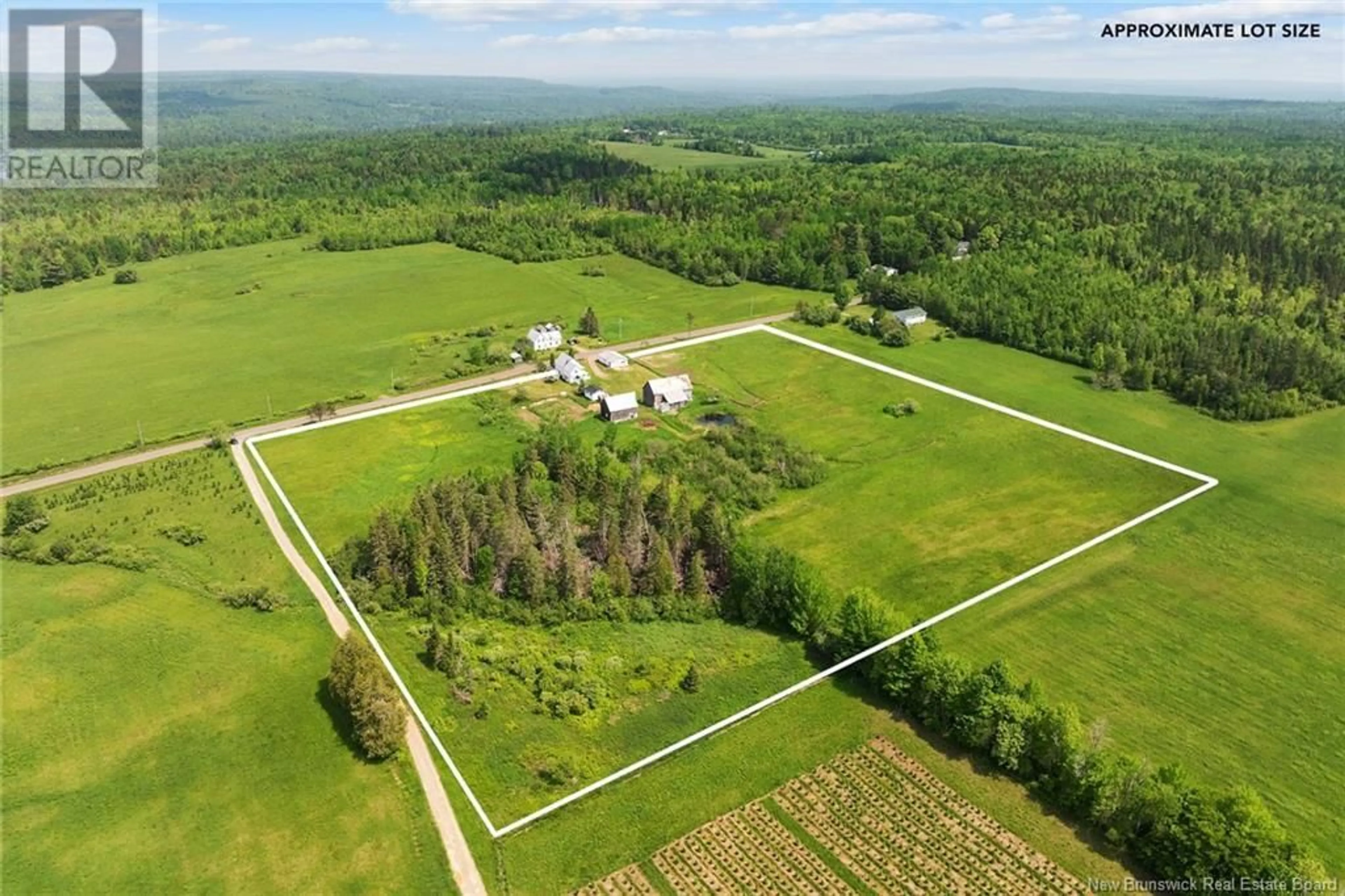 A pic from outside/outdoor area/front of a property/back of a property/a pic from drone, unknown for 513 BOYNE ROAD, Hoyt New Brunswick E5L2C8