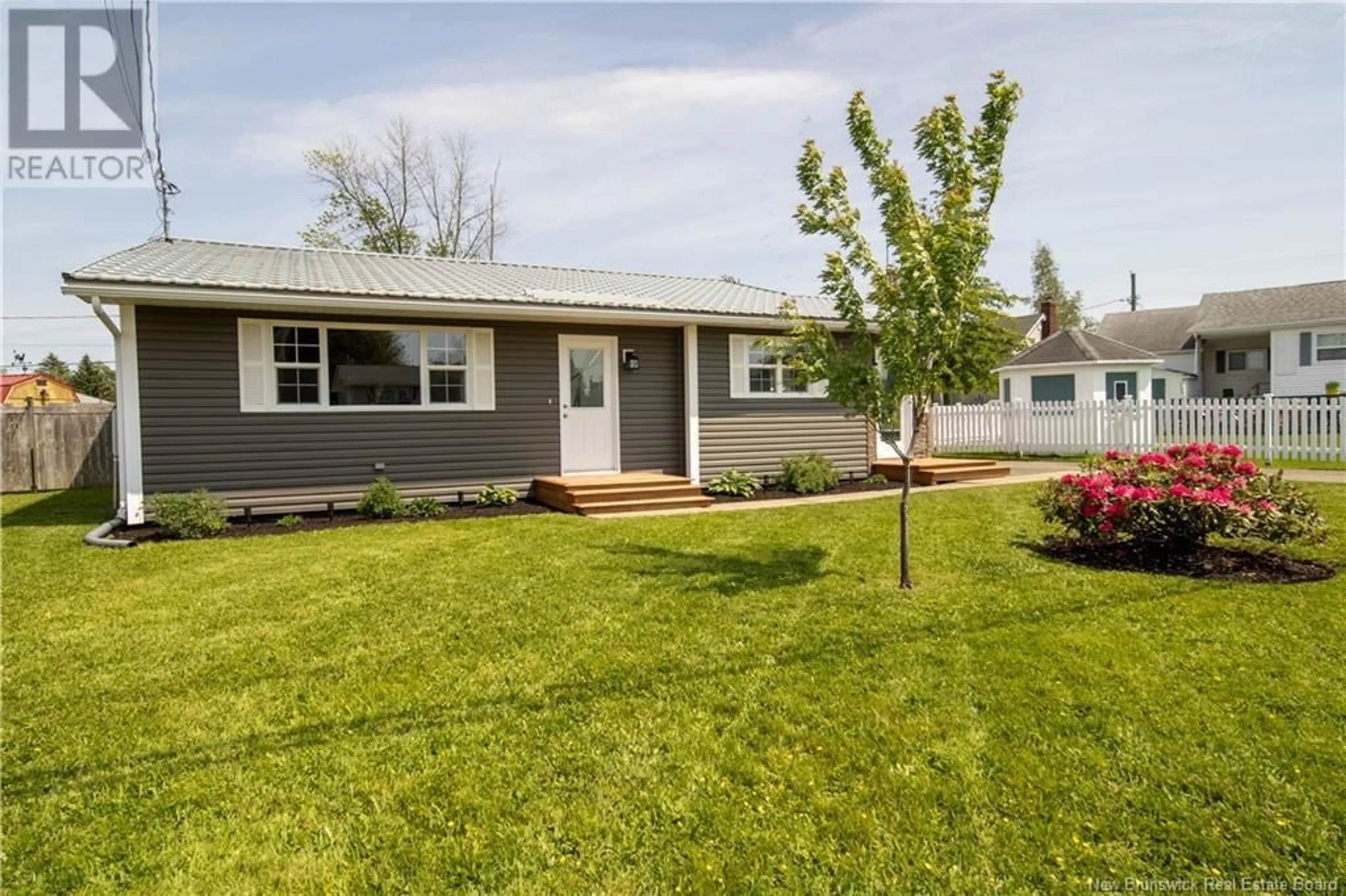 Home with vinyl exterior material, street for 117 MASTERS ROAD, Moncton New Brunswick E1A4S4