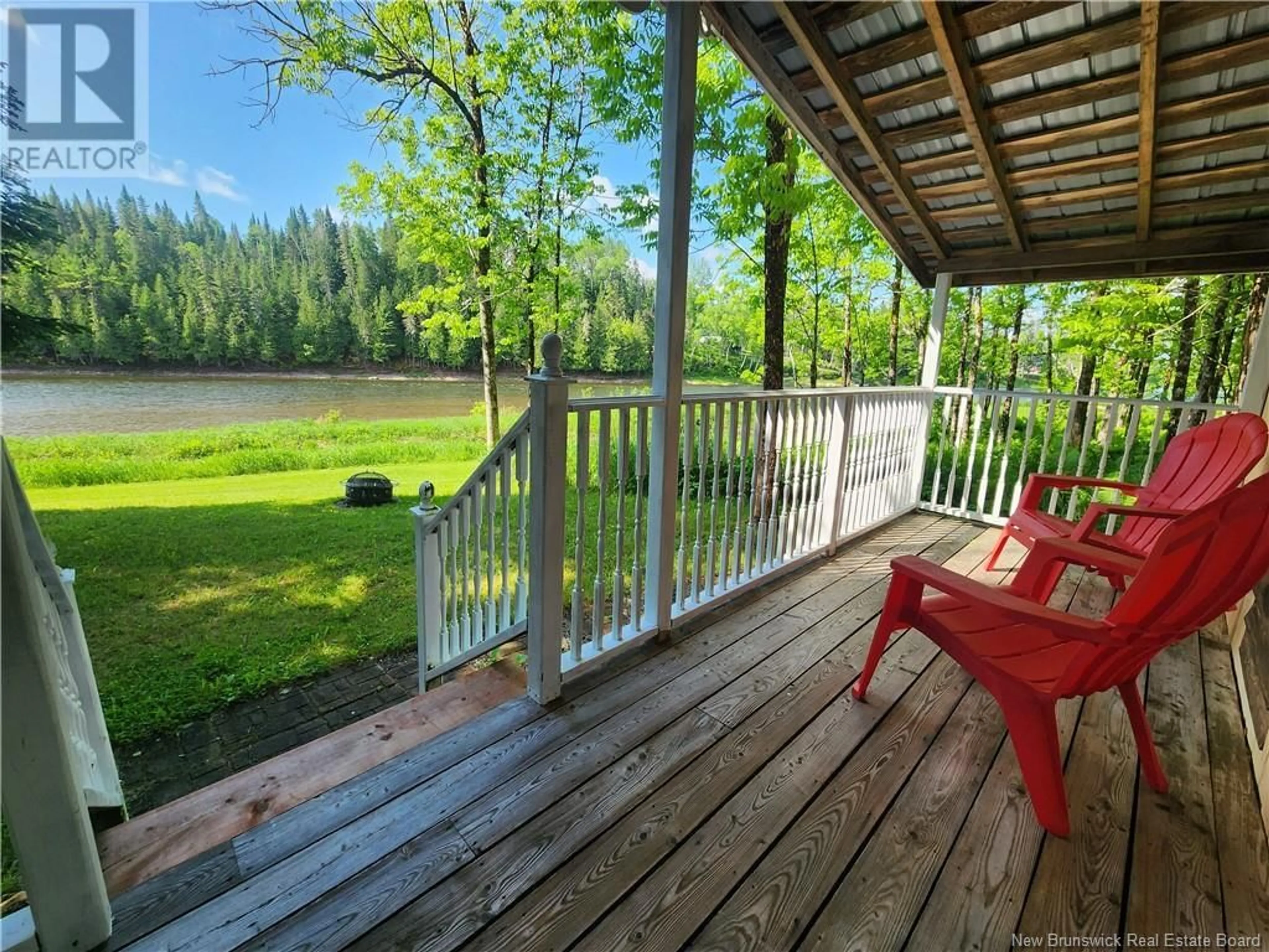 Patio, water/lake/river/ocean view for 126 - 120 JENKINS ROAD, Burntland Brook New Brunswick E7G1W4