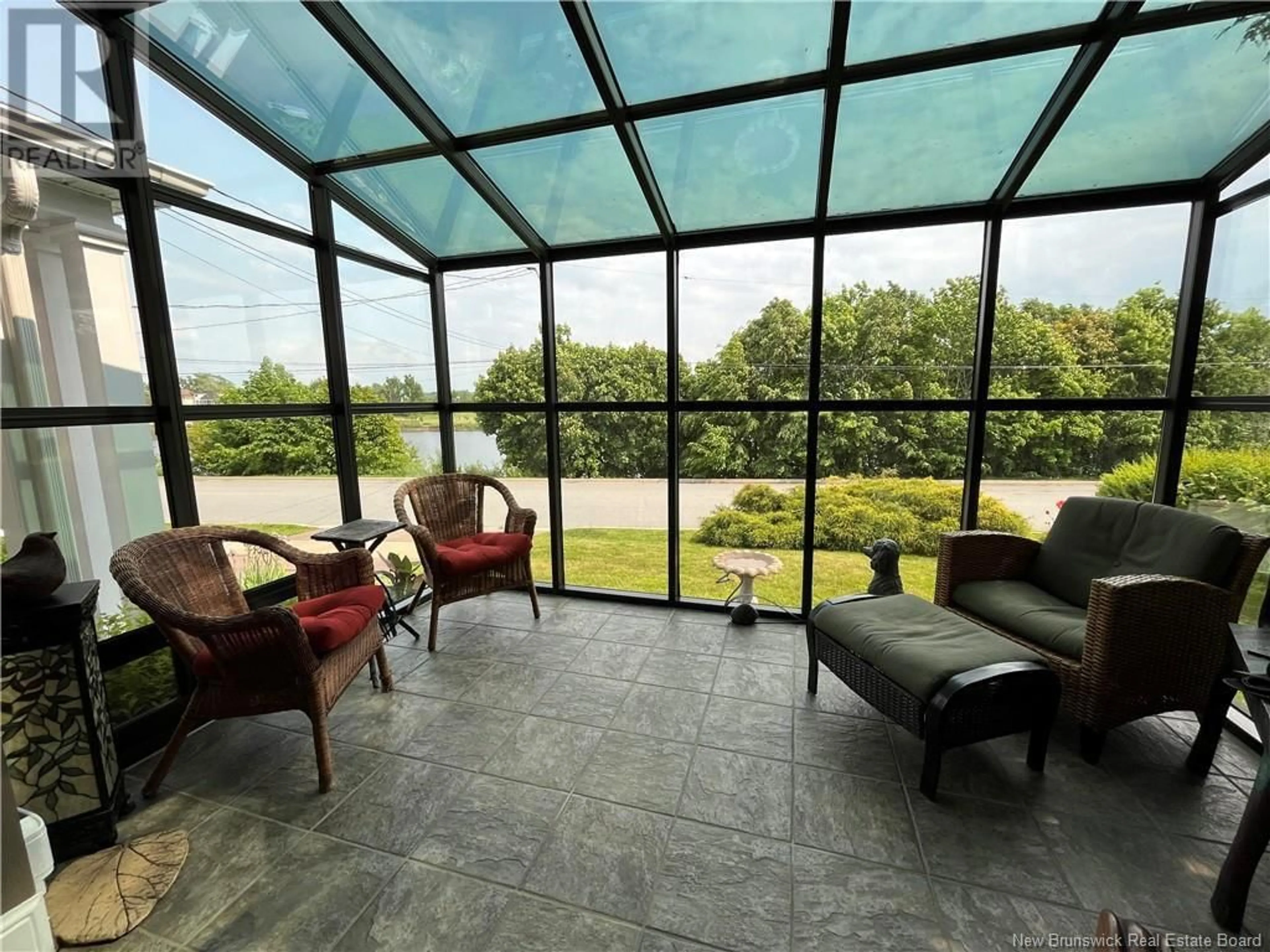 Patio, water/lake/river/ocean view for 29 HILLCREST DRIVE, Moncton New Brunswick E1E1V9