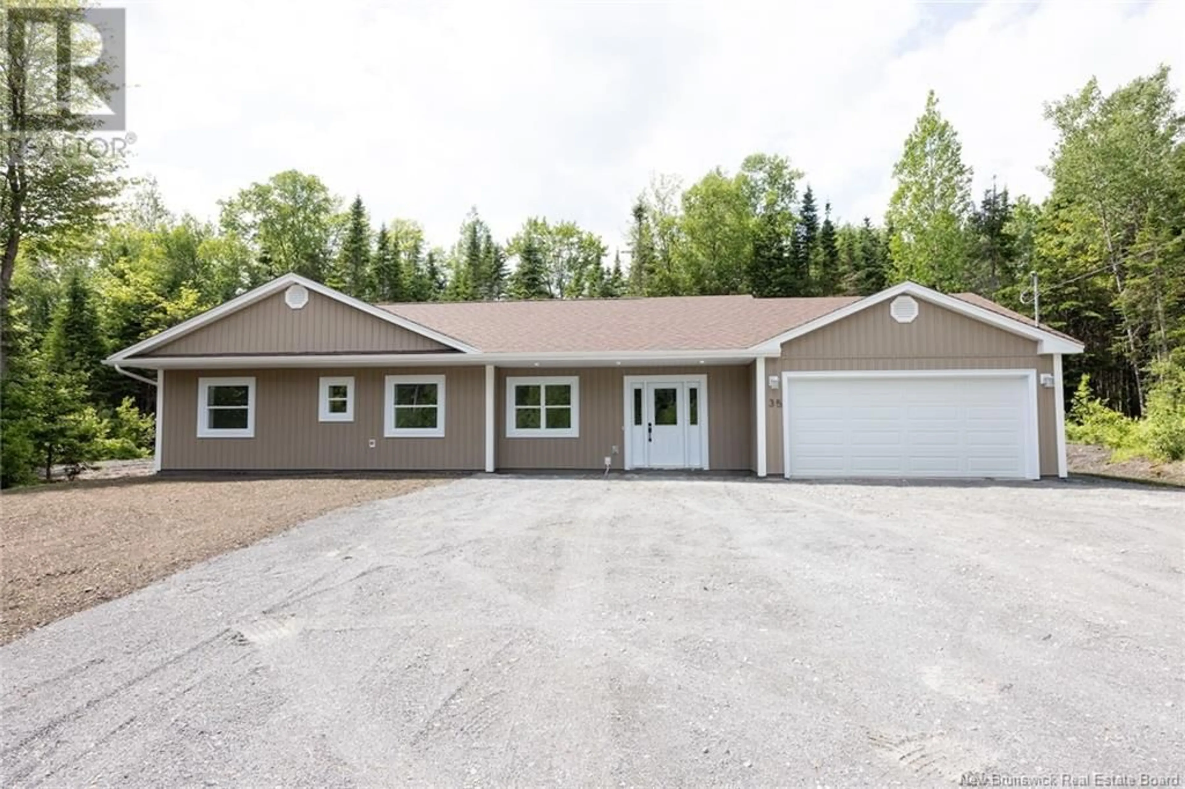 Home with vinyl exterior material, street for 35 CHARDONNAY STREET, Noonan New Brunswick E3A0A7