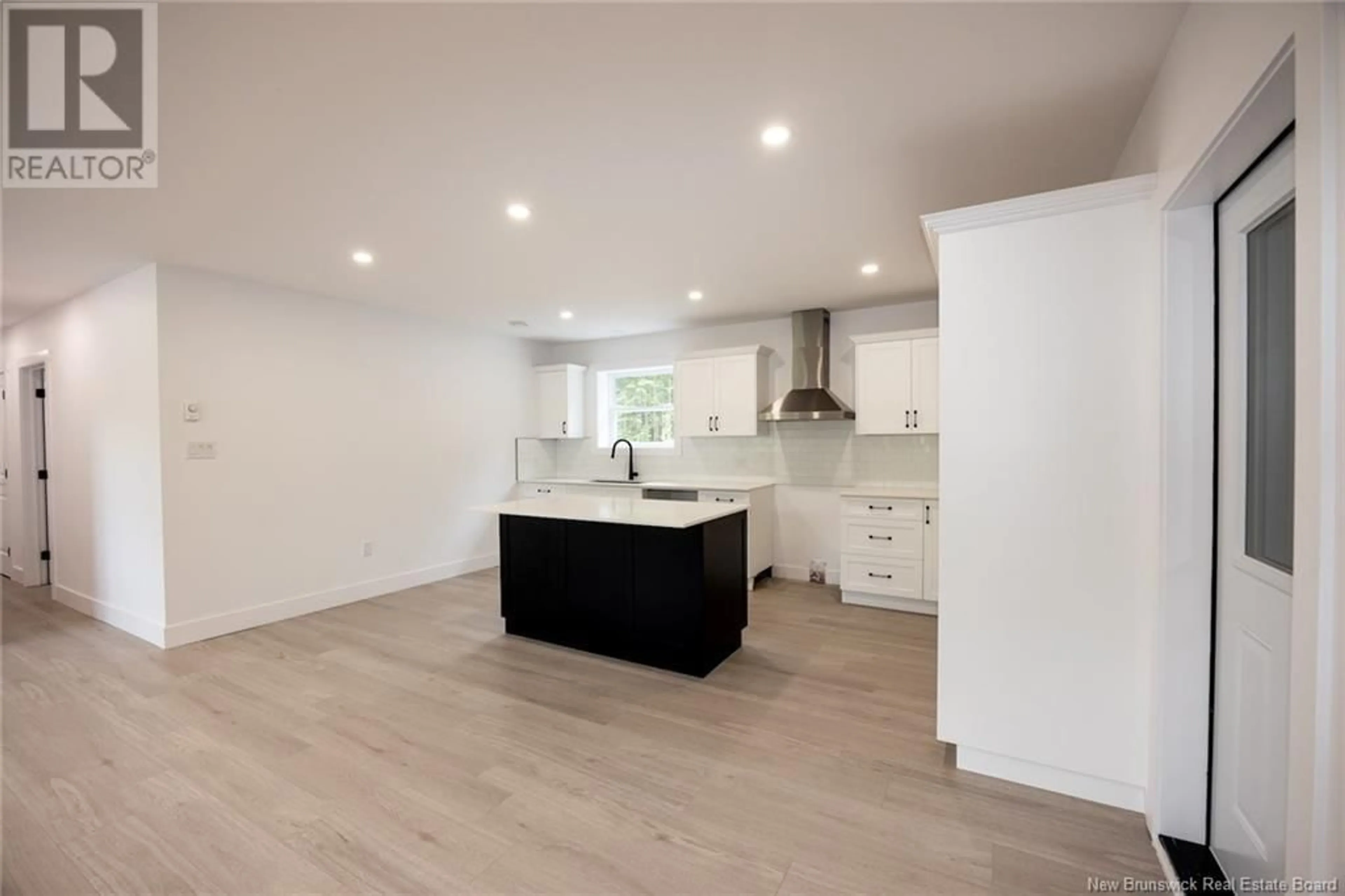 Open concept kitchen, wood/laminate floor for 35 CHARDONNAY STREET, Noonan New Brunswick E3A0A7