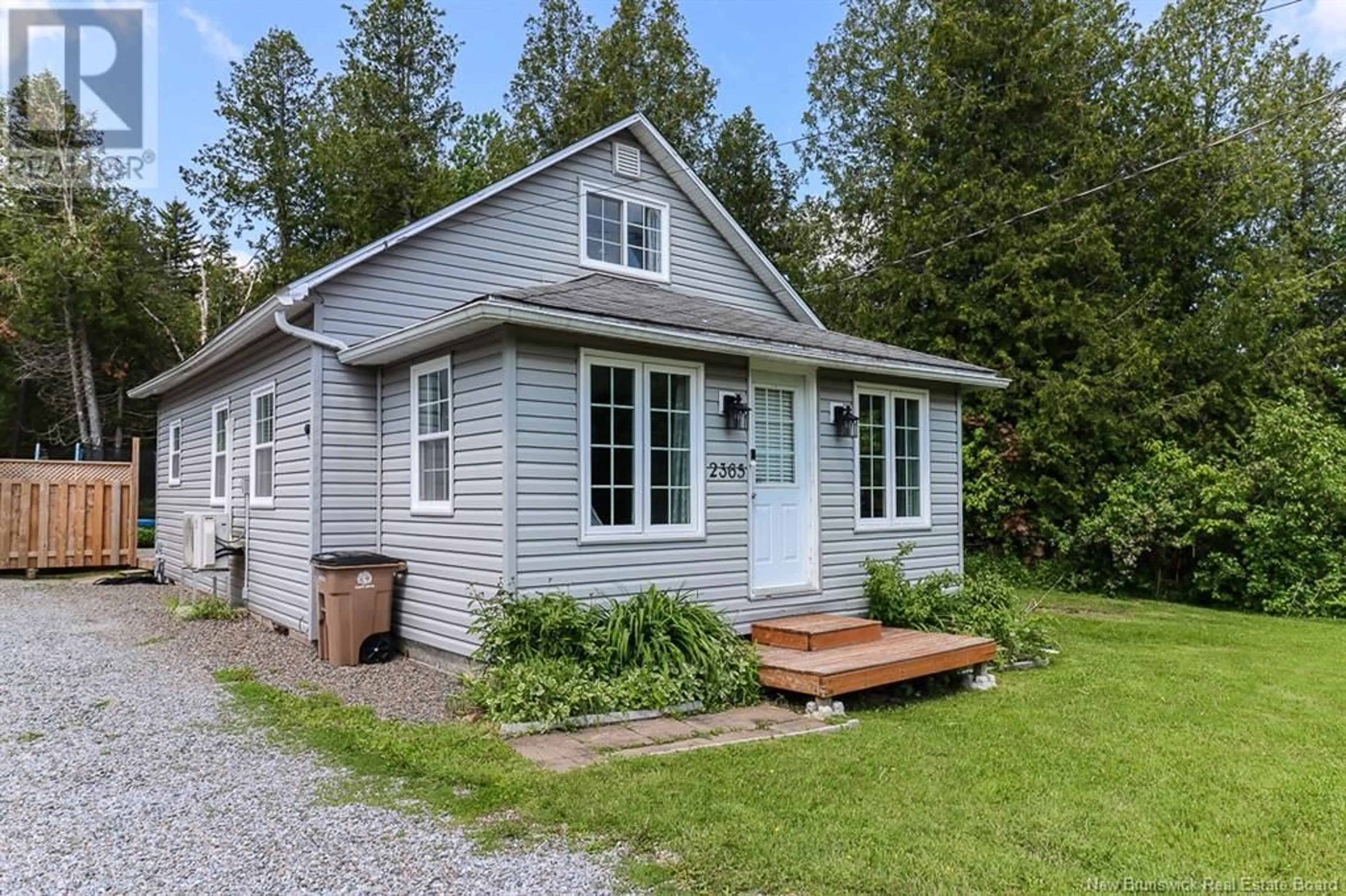 Home with vinyl exterior material, street for 2365 WESTFIELD ROAD, Saint John New Brunswick E2M6J4