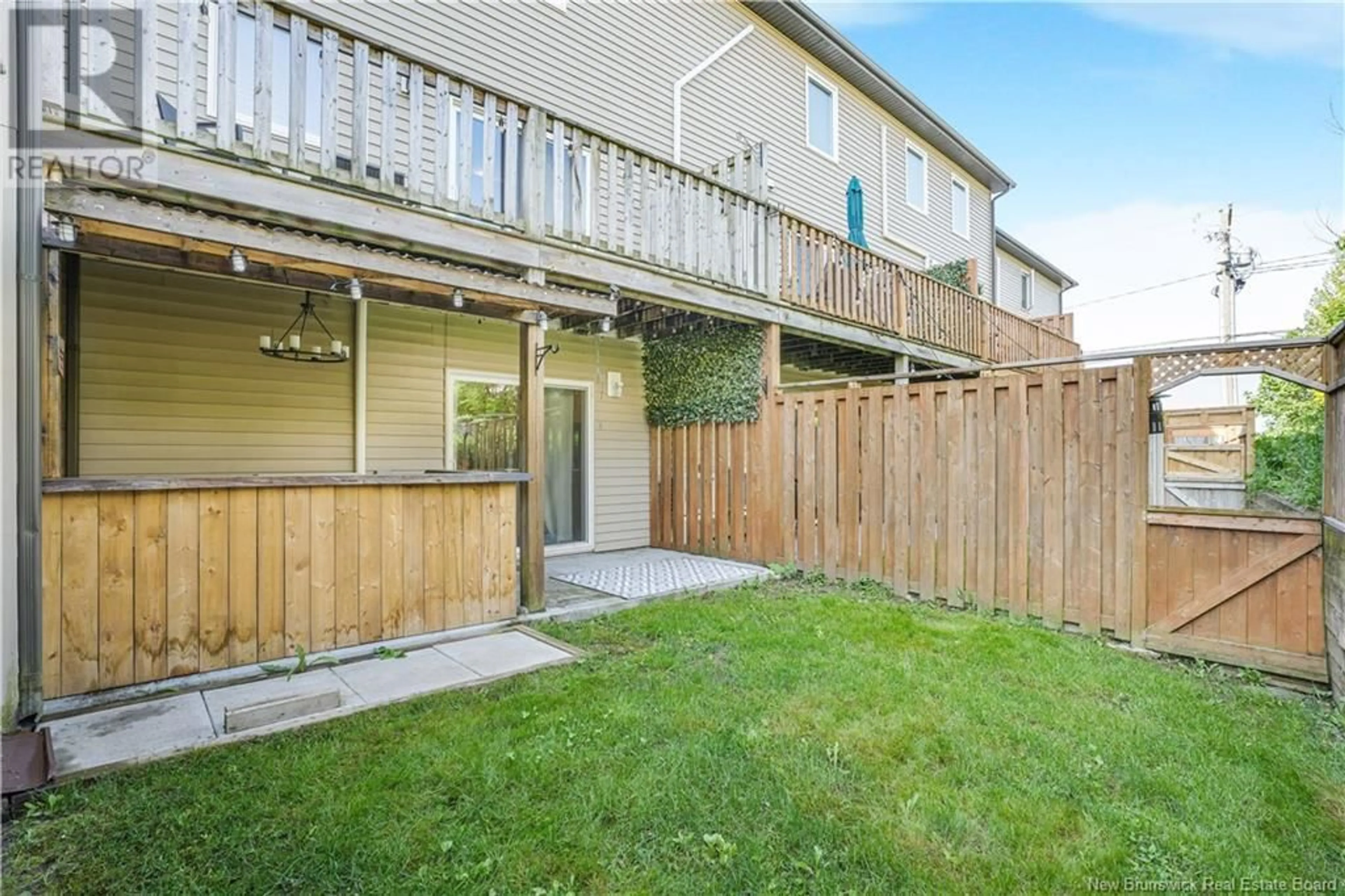 Patio, street for 19 BROWNSTONE LANE, Fredericton New Brunswick E3A7M4