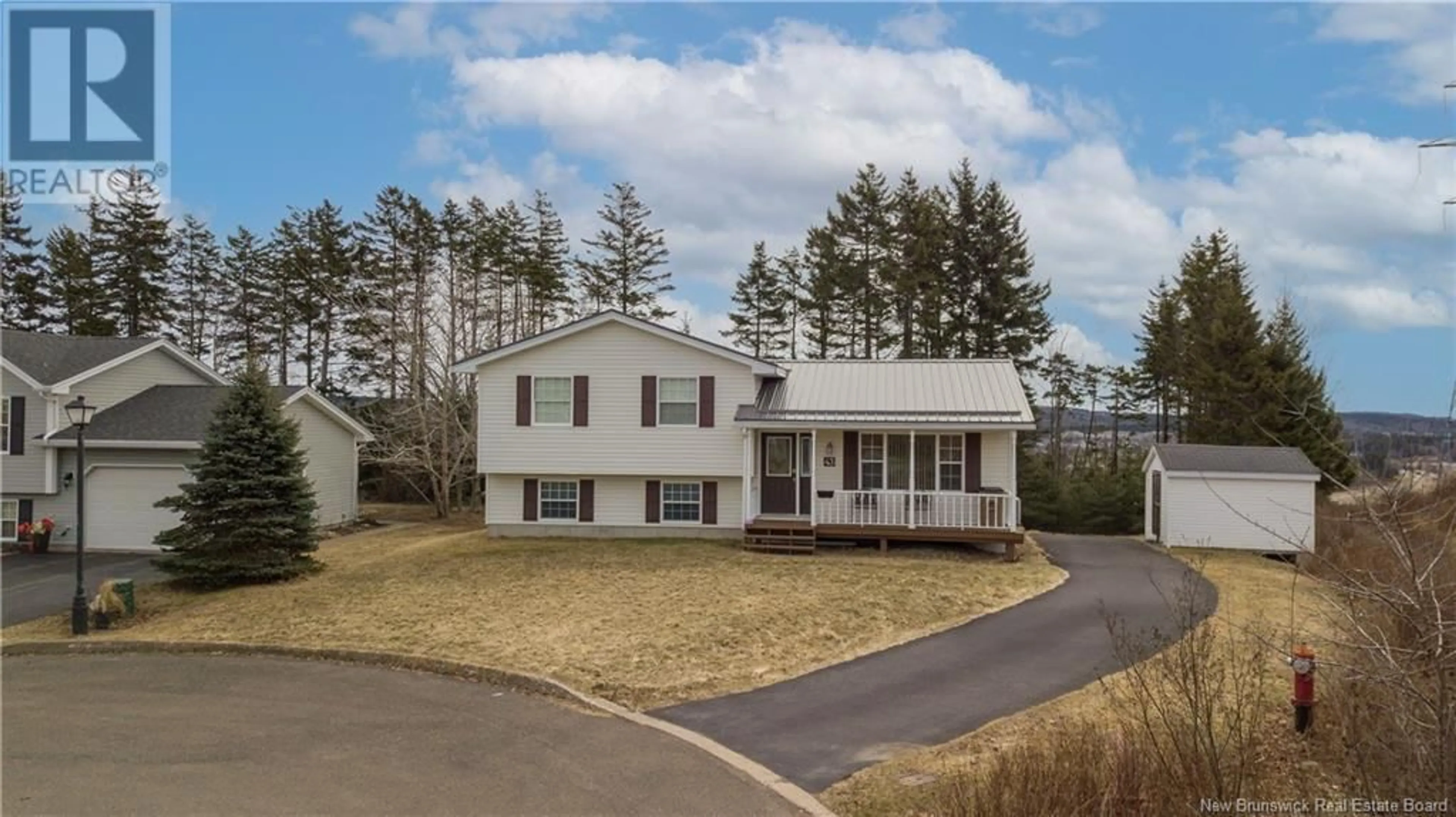 Home with vinyl exterior material, street for 43 STRATHORNE AVENUE, Saint John New Brunswick E2J4Z4