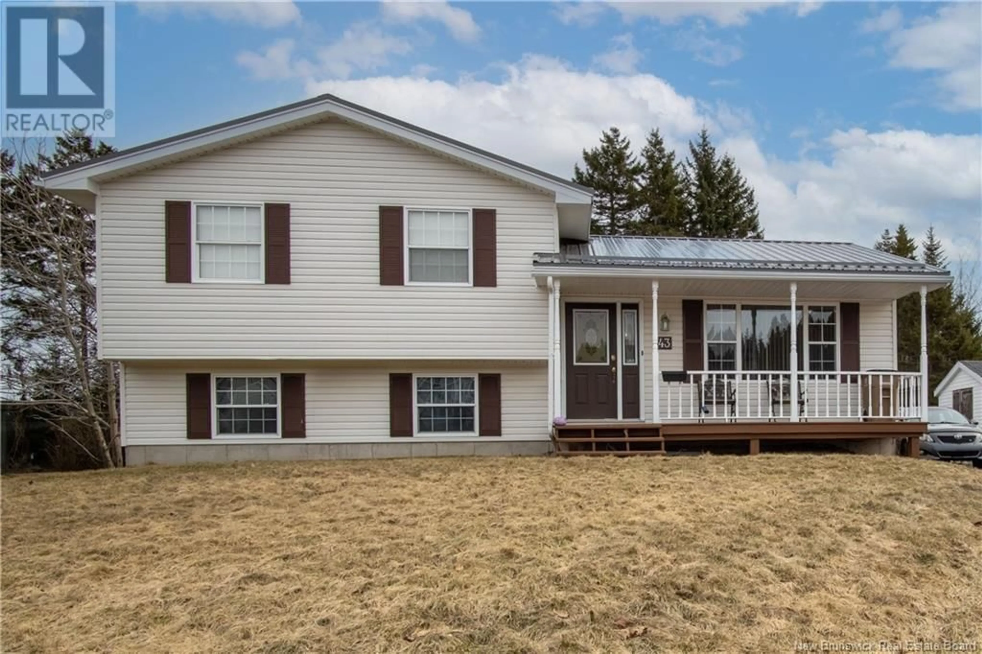Home with vinyl exterior material, street for 43 STRATHORNE AVENUE, Saint John New Brunswick E2J4Z4
