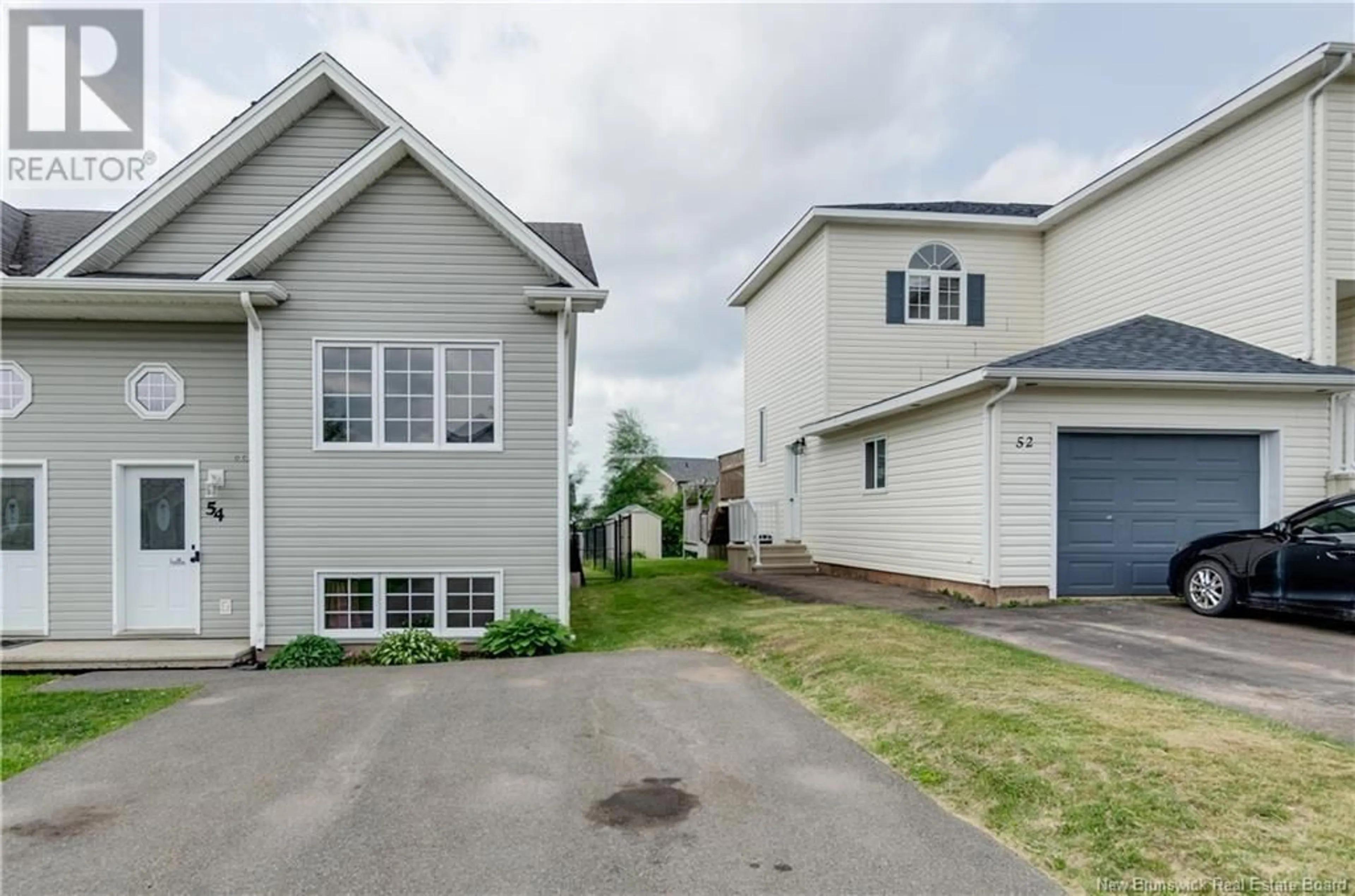 Home with vinyl exterior material, street for 54 PENROSE STREET, Moncton New Brunswick E1E4N9