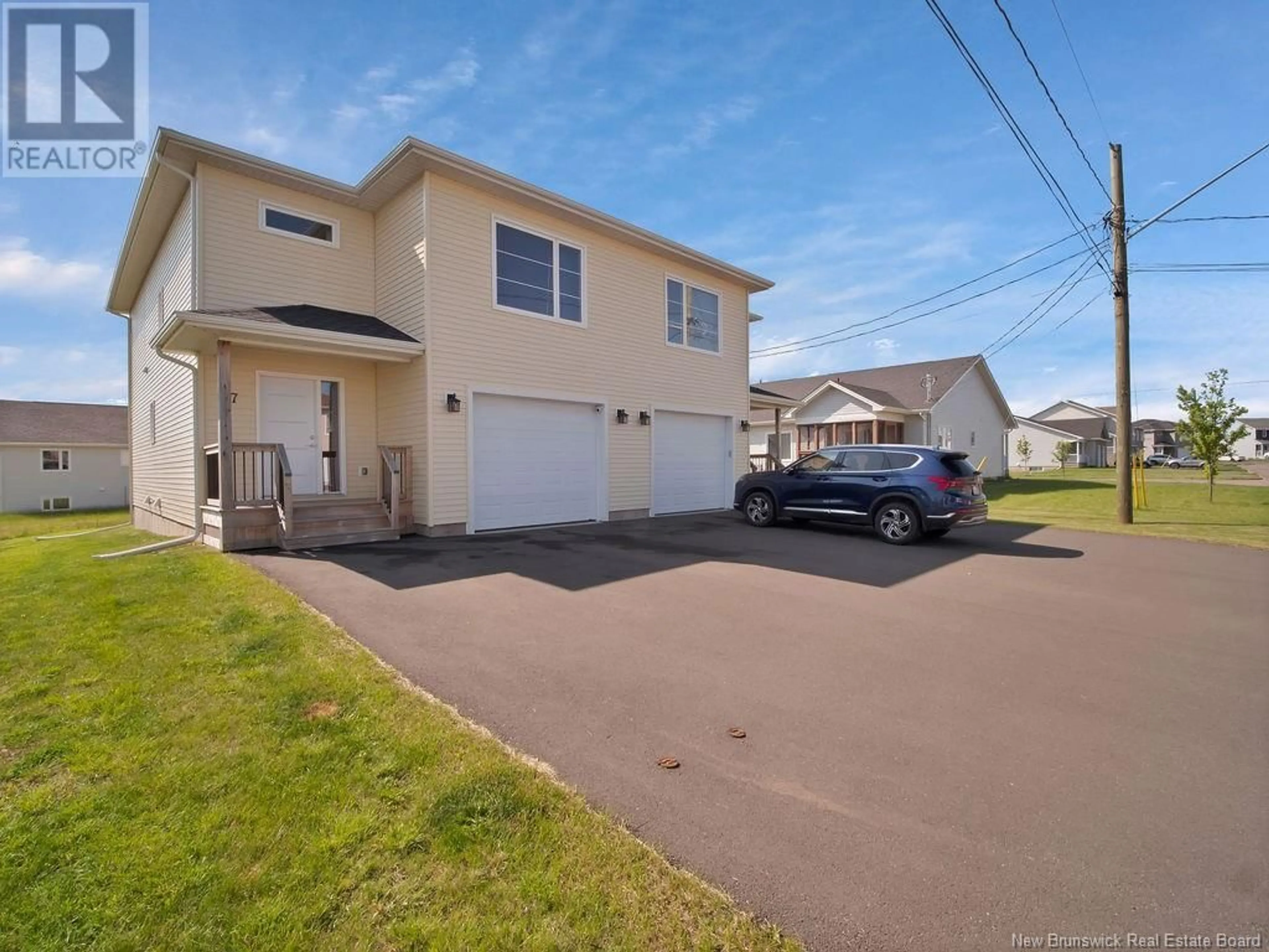 A pic from outside/outdoor area/front of a property/back of a property/a pic from drone, street for 57 SATLEVILLE CRESCENT, Riverview New Brunswick E1B0V5