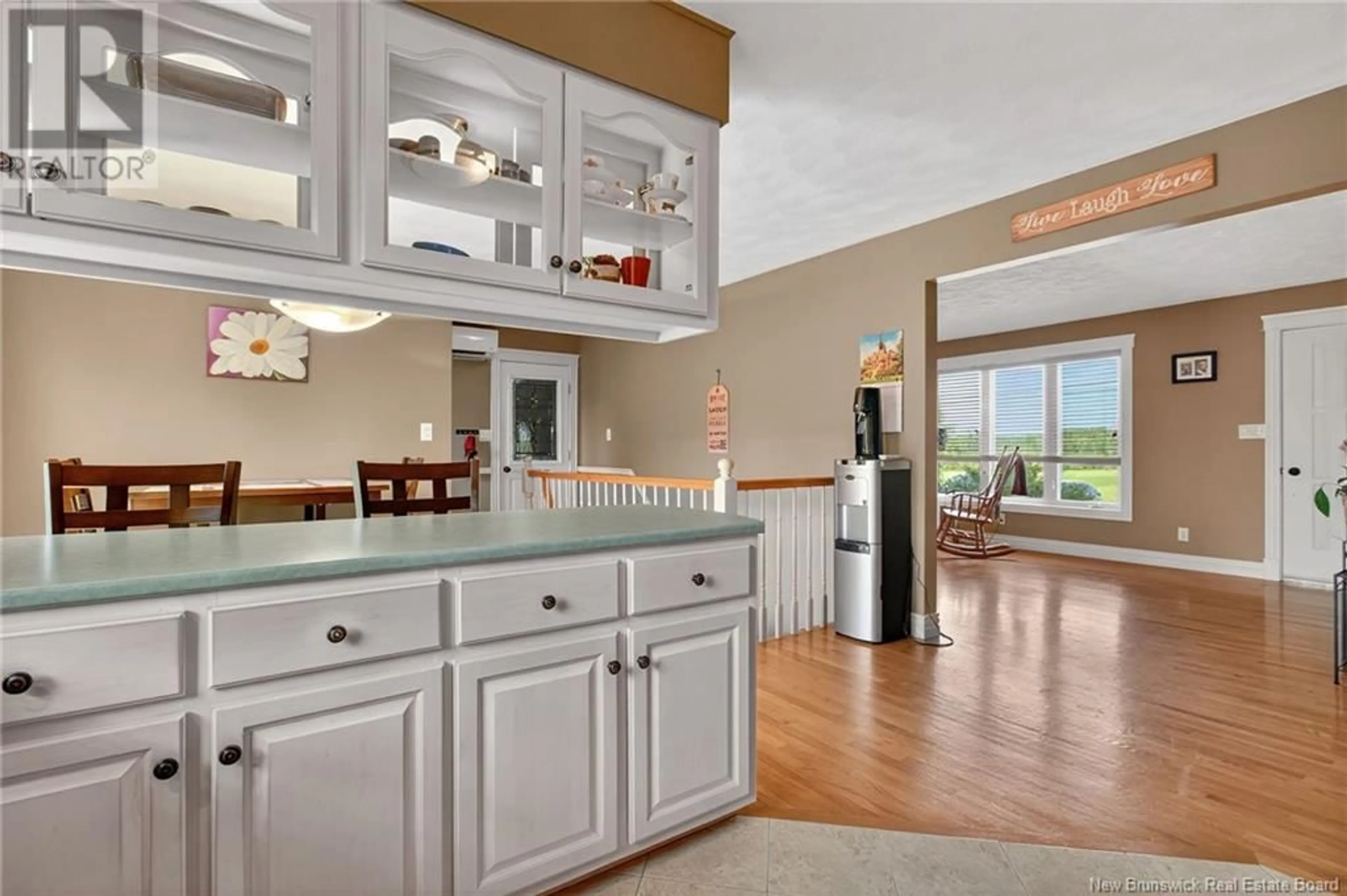 Open concept kitchen, ceramic/tile floor for 457 ABOUJAGANE ROAD, Haute-Aboujagane New Brunswick E4P5M1