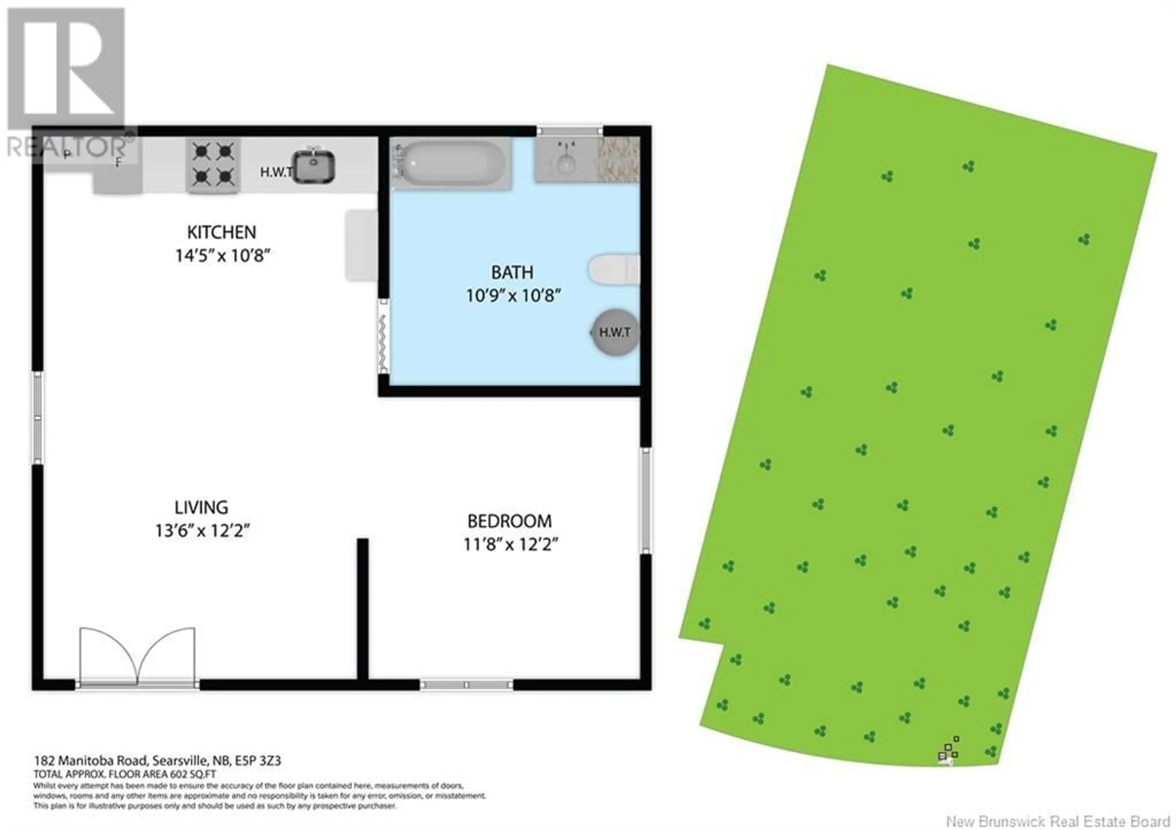 Floor plan for 182 MANITOBA ROAD, Searsville New Brunswick E5P3Z3