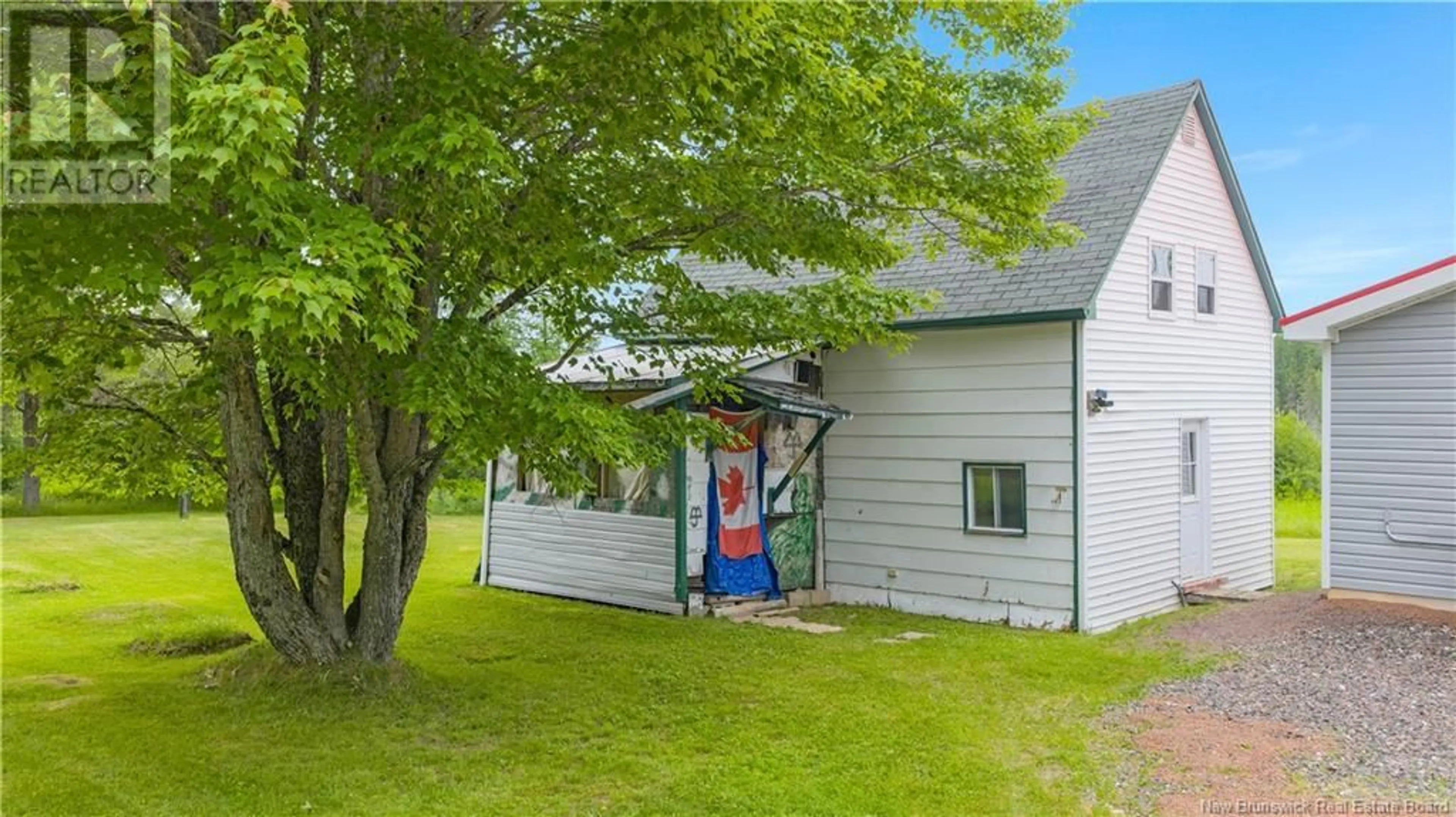 A pic from outside/outdoor area/front of a property/back of a property/a pic from drone, street for 182 MANITOBA ROAD, Searsville New Brunswick E5P3Z3