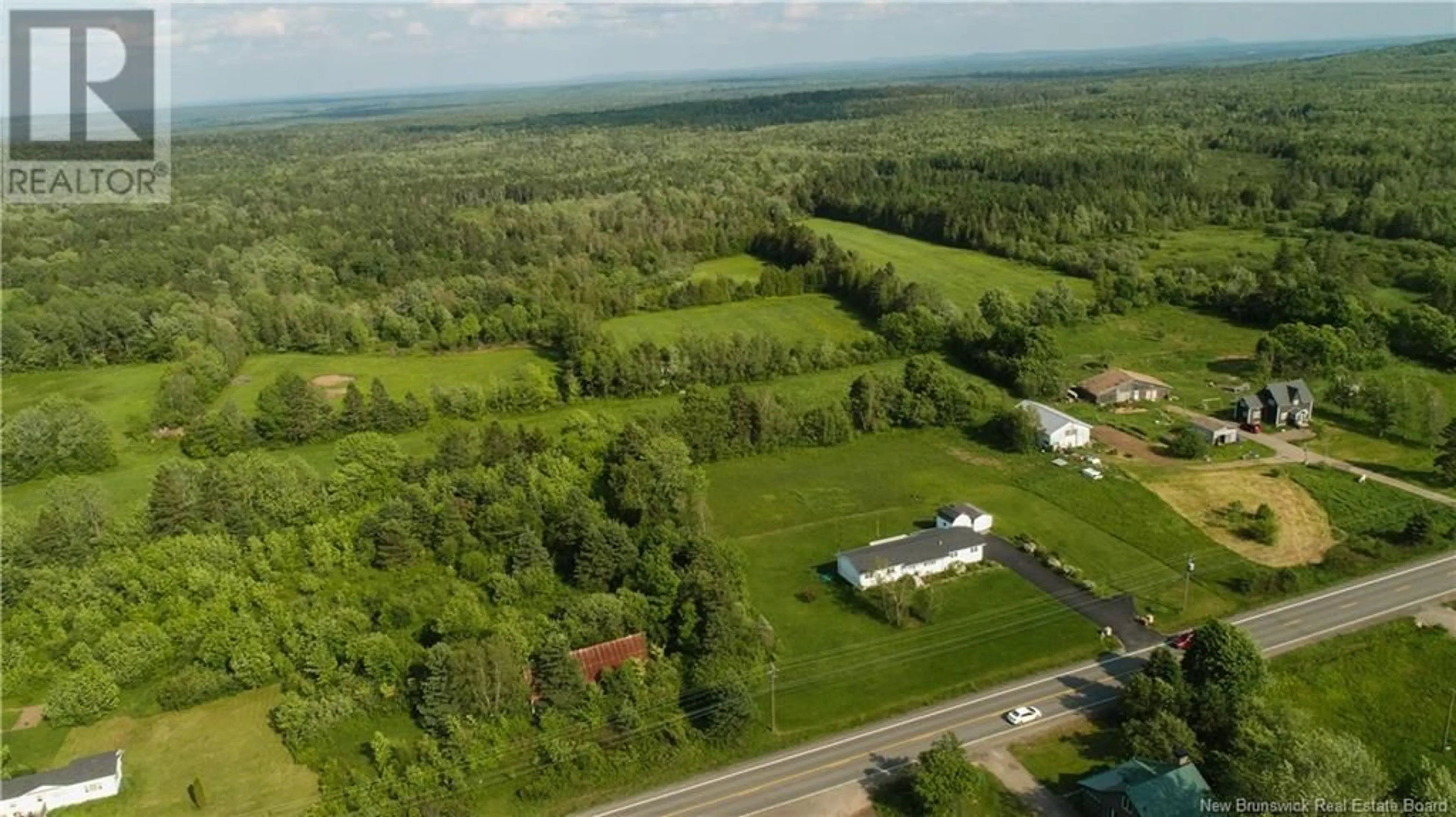 A pic from outside/outdoor area/front of a property/back of a property/a pic from drone, unknown for 2361 ROUTE 3, Harvey New Brunswick E6K3W9
